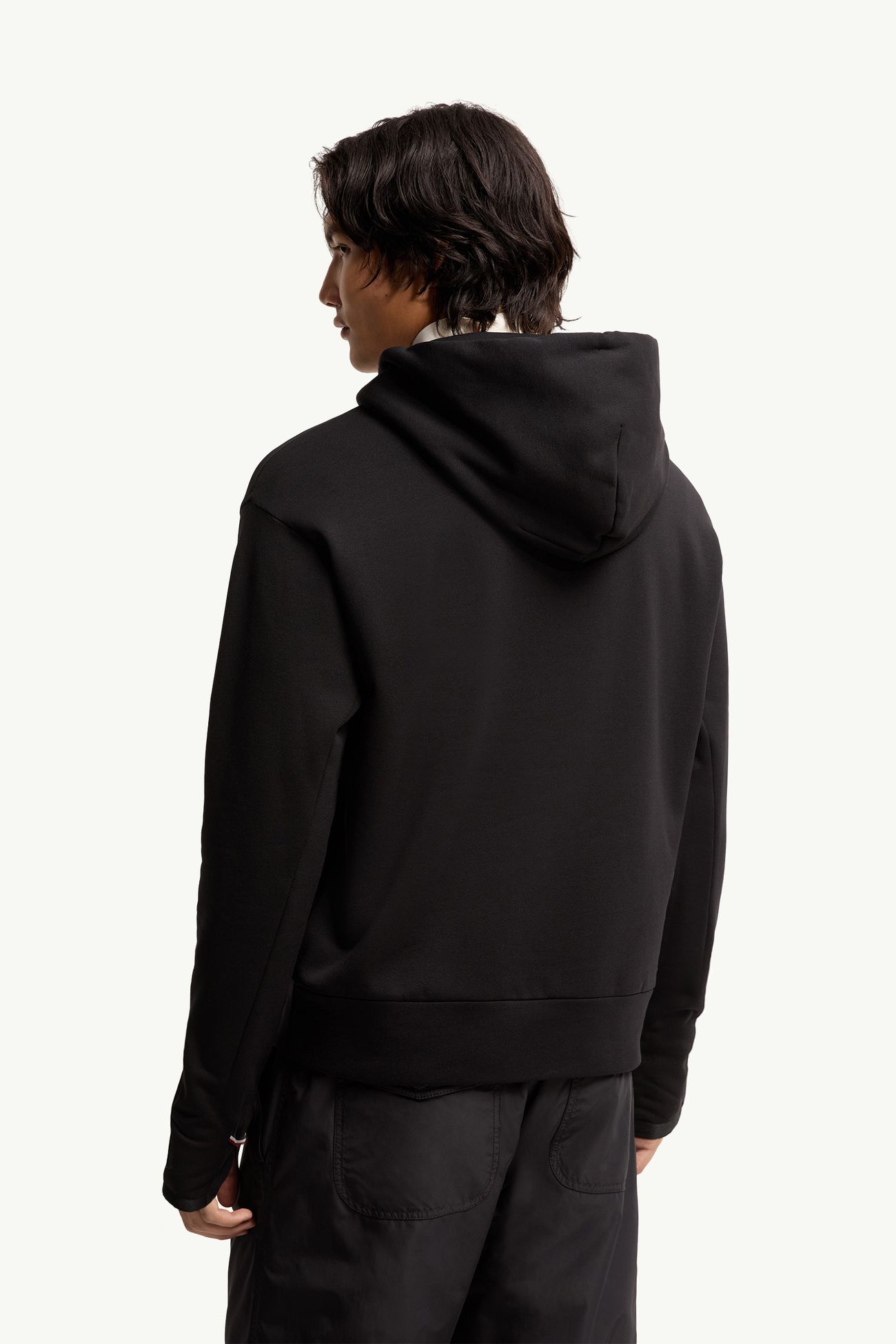 Logo Polartec® Hoodie Men Black Moncler 4