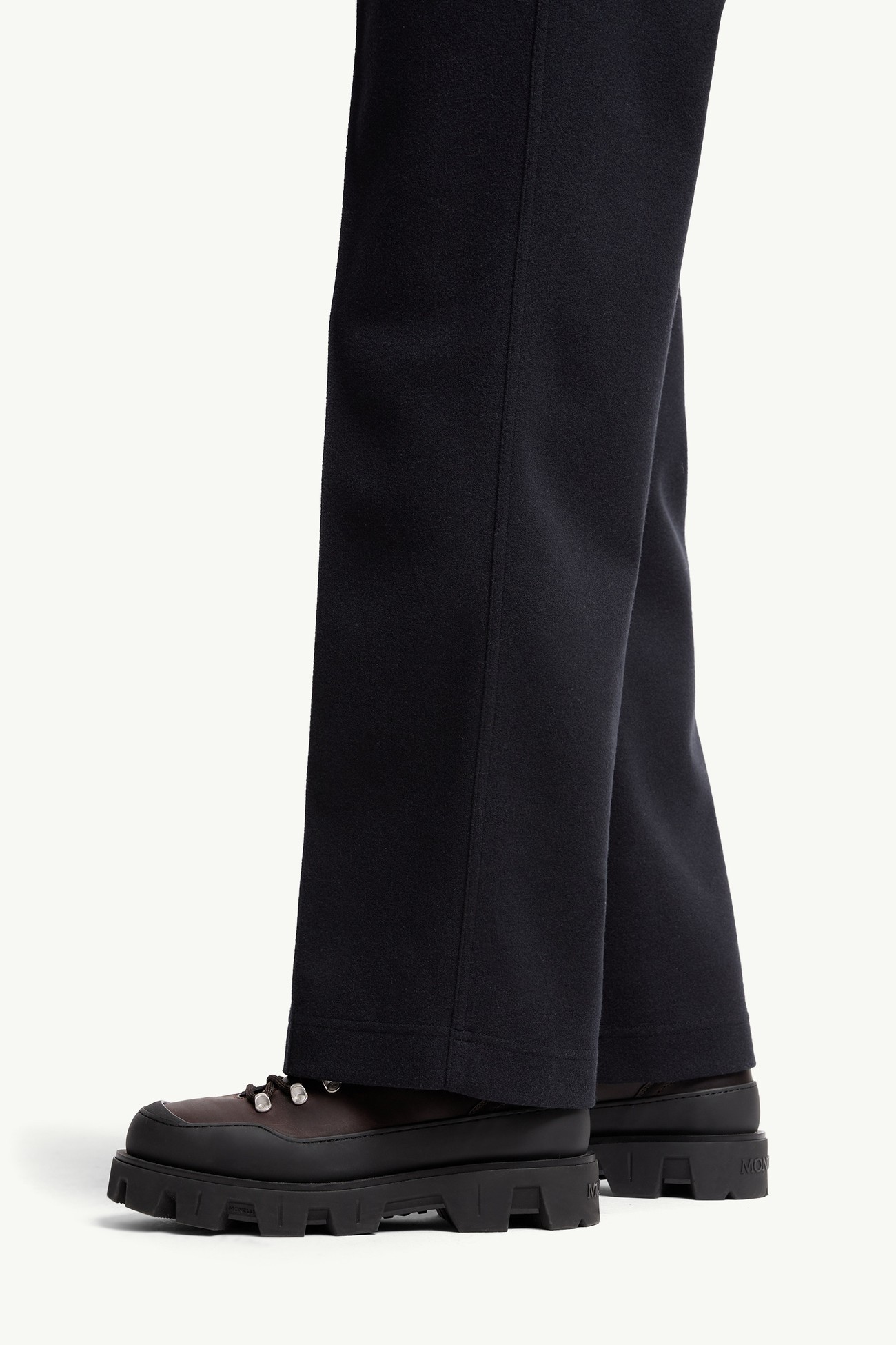 Pantaloni sportivi in interlock Uomo Blu Navy Moncler 1