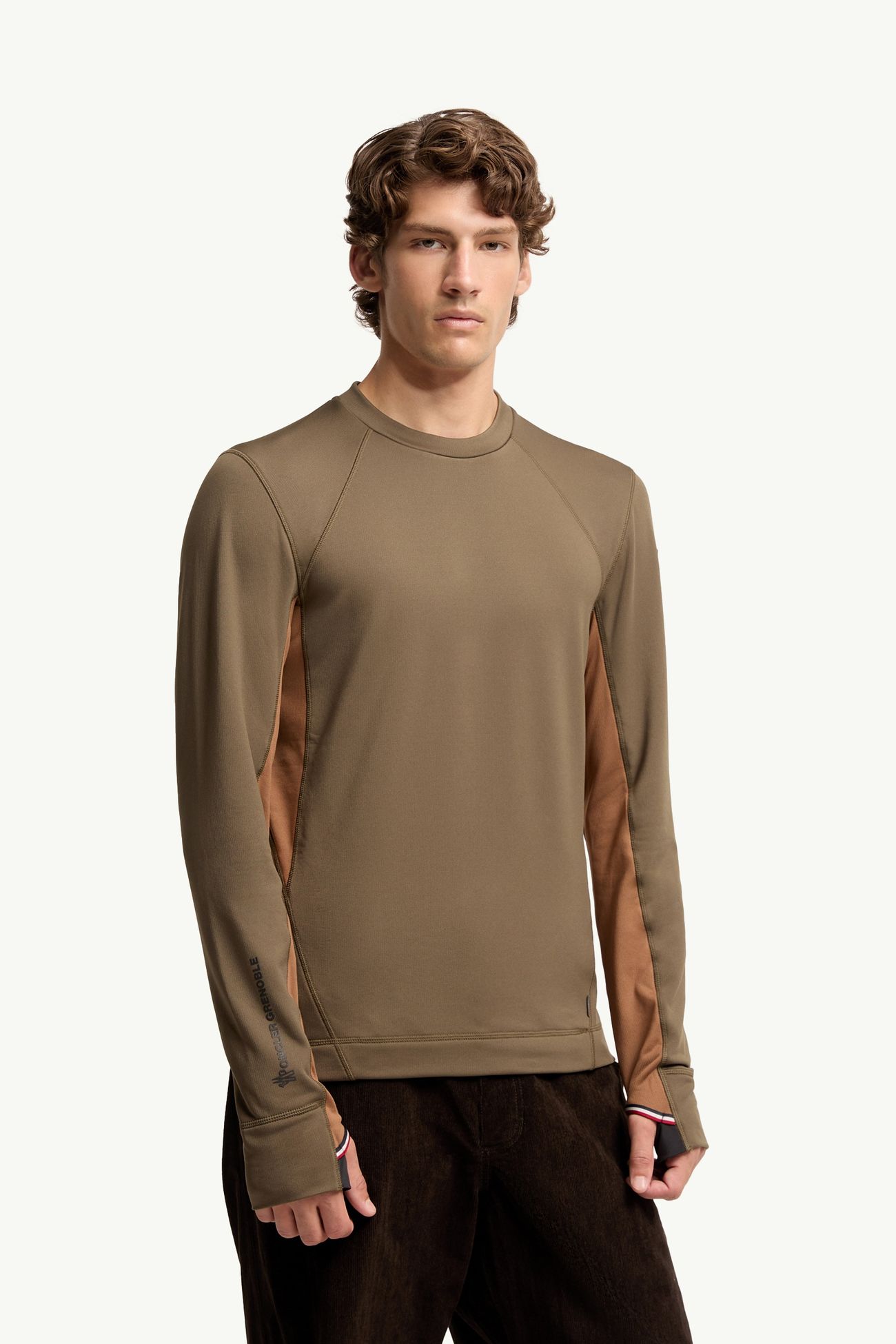 Polartec® Sweatshirt Men Dark Green Moncler 3