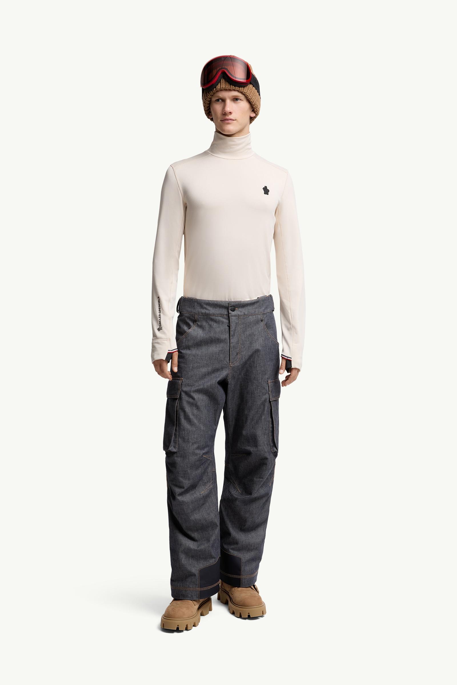 White Polartec® Turtleneck - Mid-Layers for Men | Moncler US