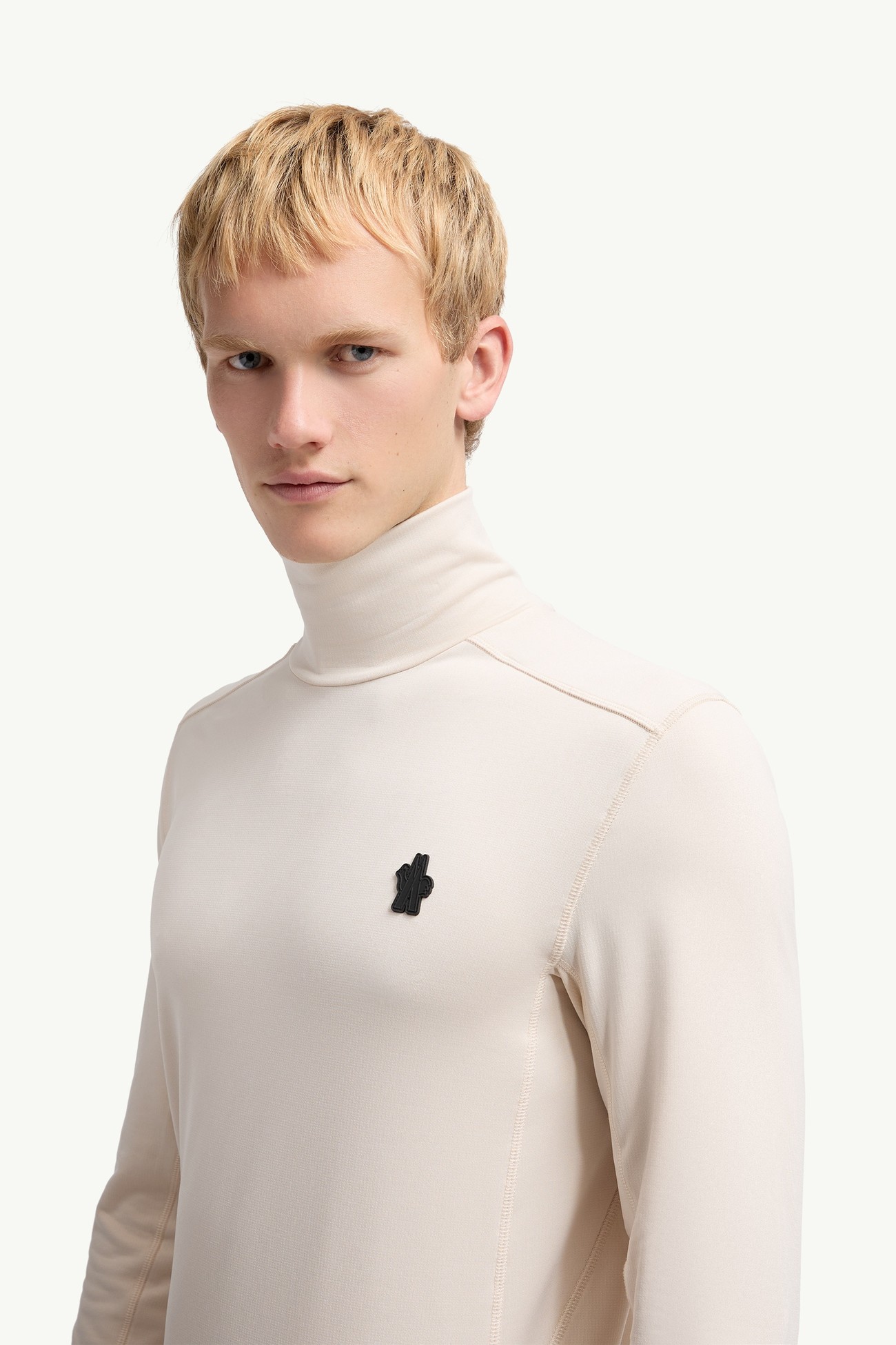 Polartec® Polo Neck Men White Moncler 1