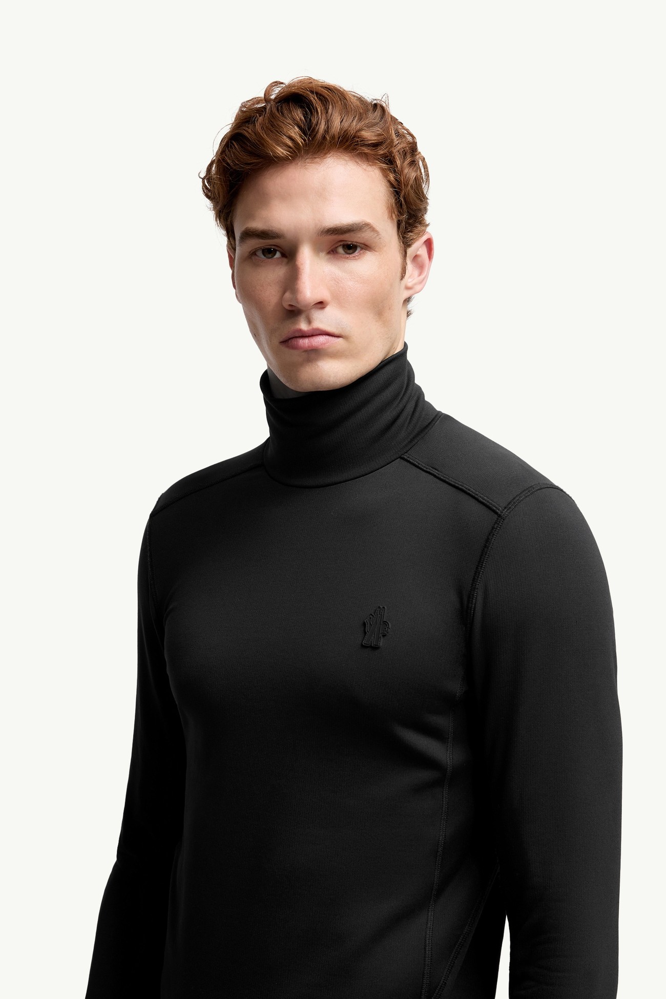 Polartec® Polo Neck Men Black Moncler 1