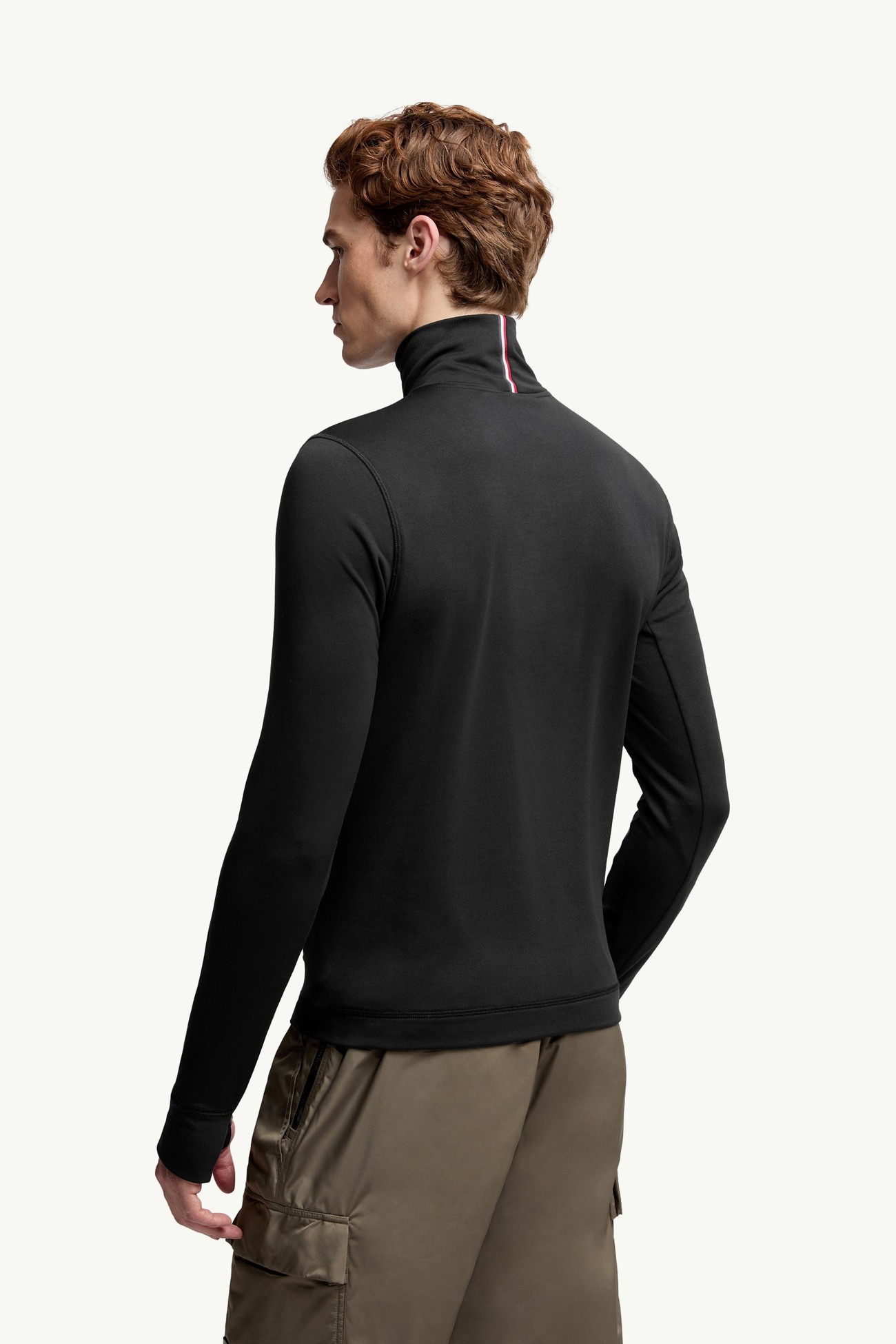 Jersey con cuello de tortuga de Polartec® Hombre Negro Moncler 4