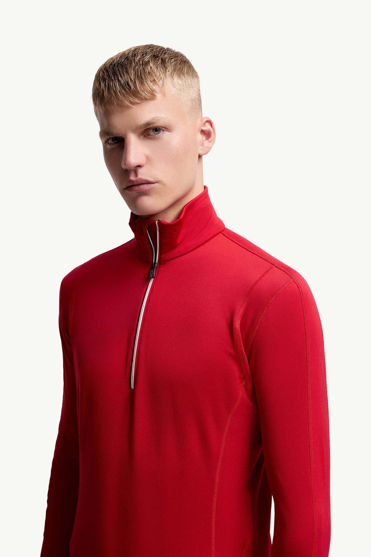 Polartec®半拉鏈衛衣 男士 紅色 Moncler 1
