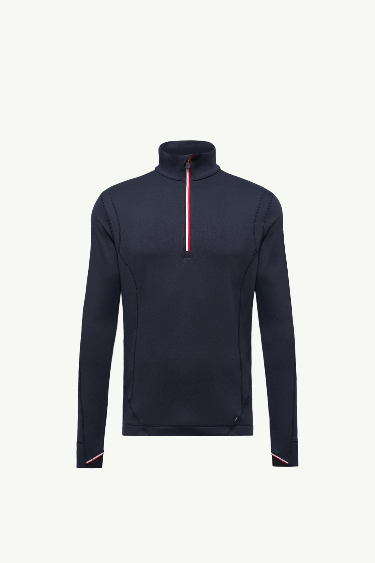 Felpa in Polartec® a Mezza Zip Uomo Blu Navy Moncler 2