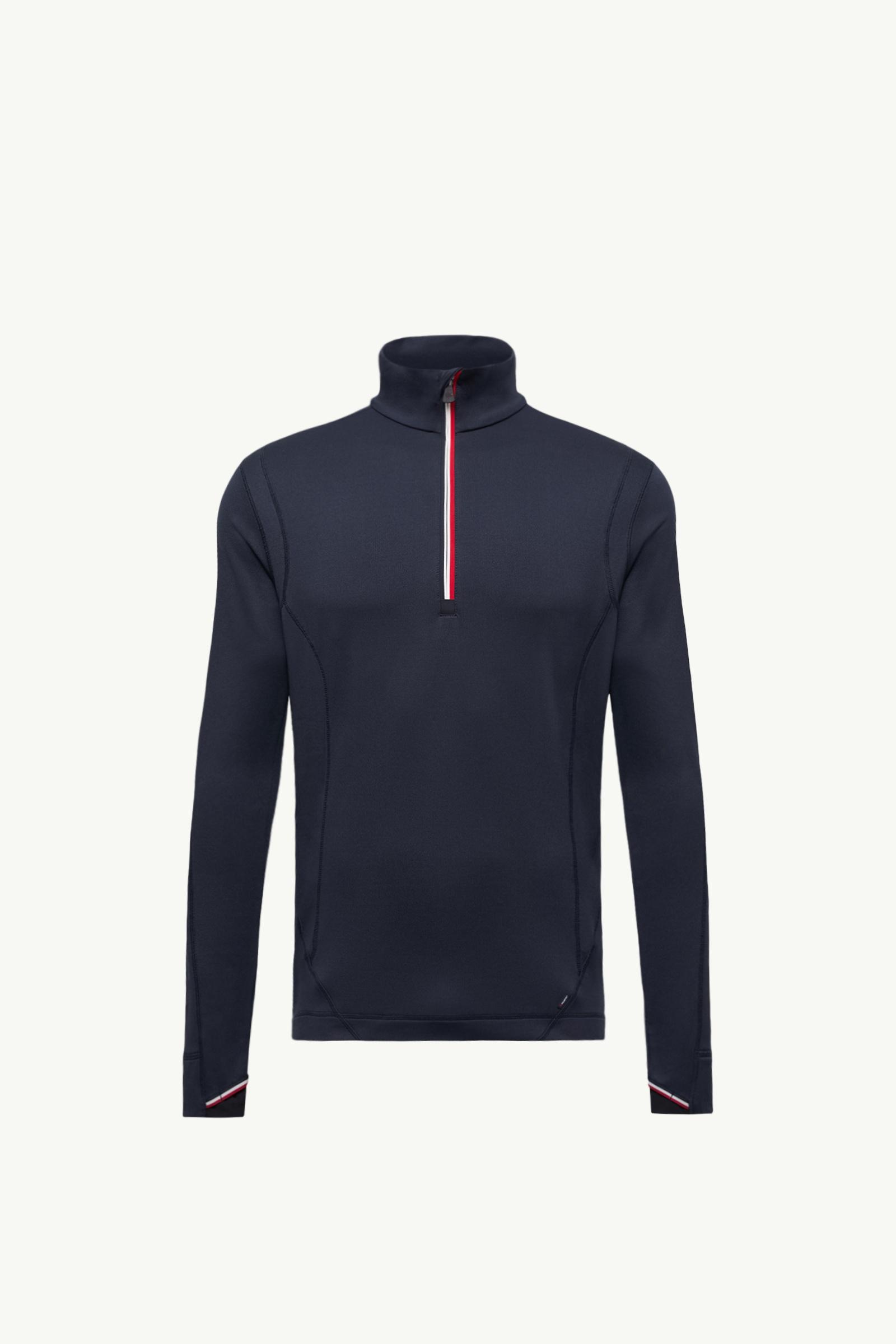 Navy Blue Polartec® Half-Zip Sweatshirt - Mid-Layers for Men
