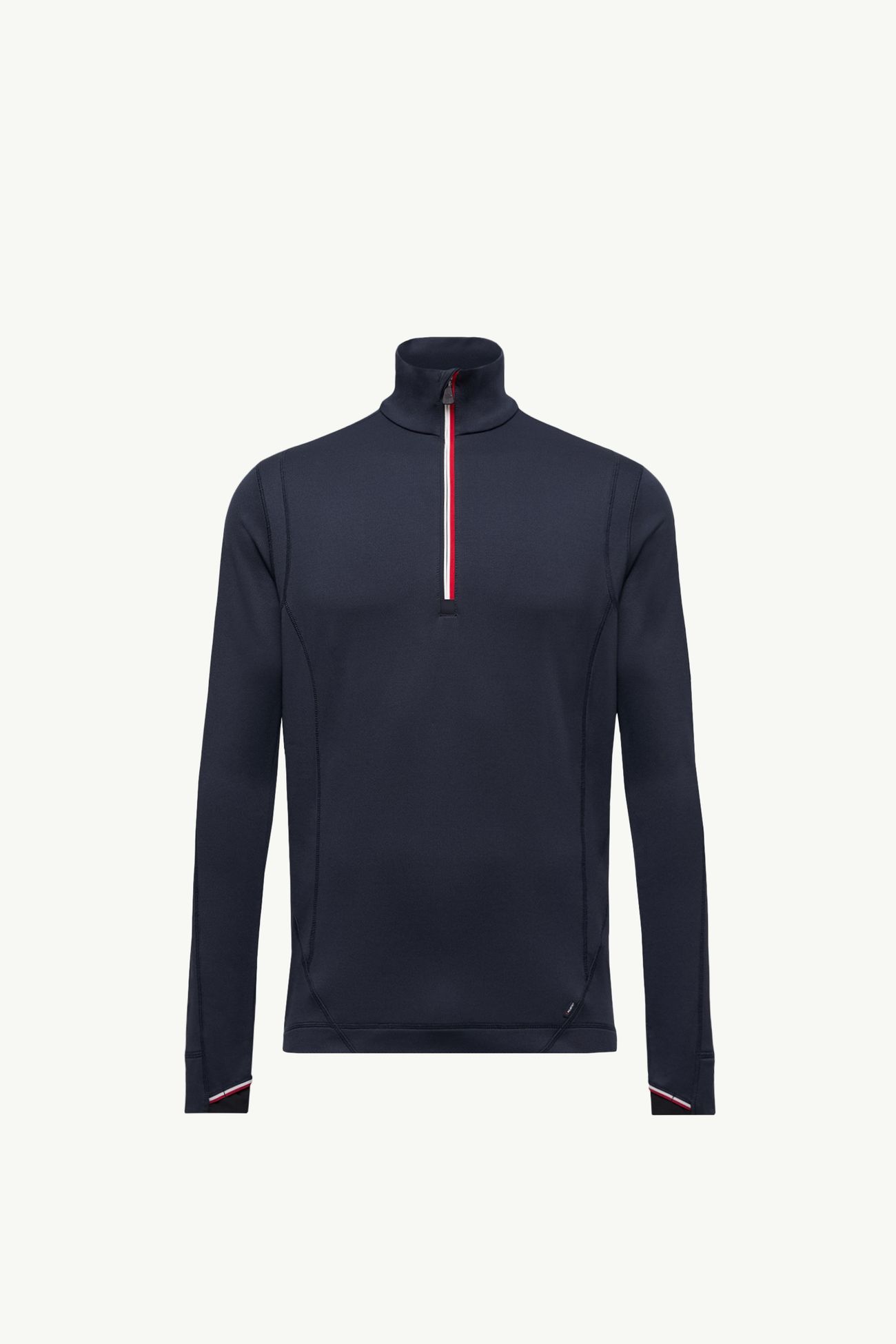 Polartec® Sweatshirt mit kurzem Reißverschluss Herren Navyblau Moncler 2