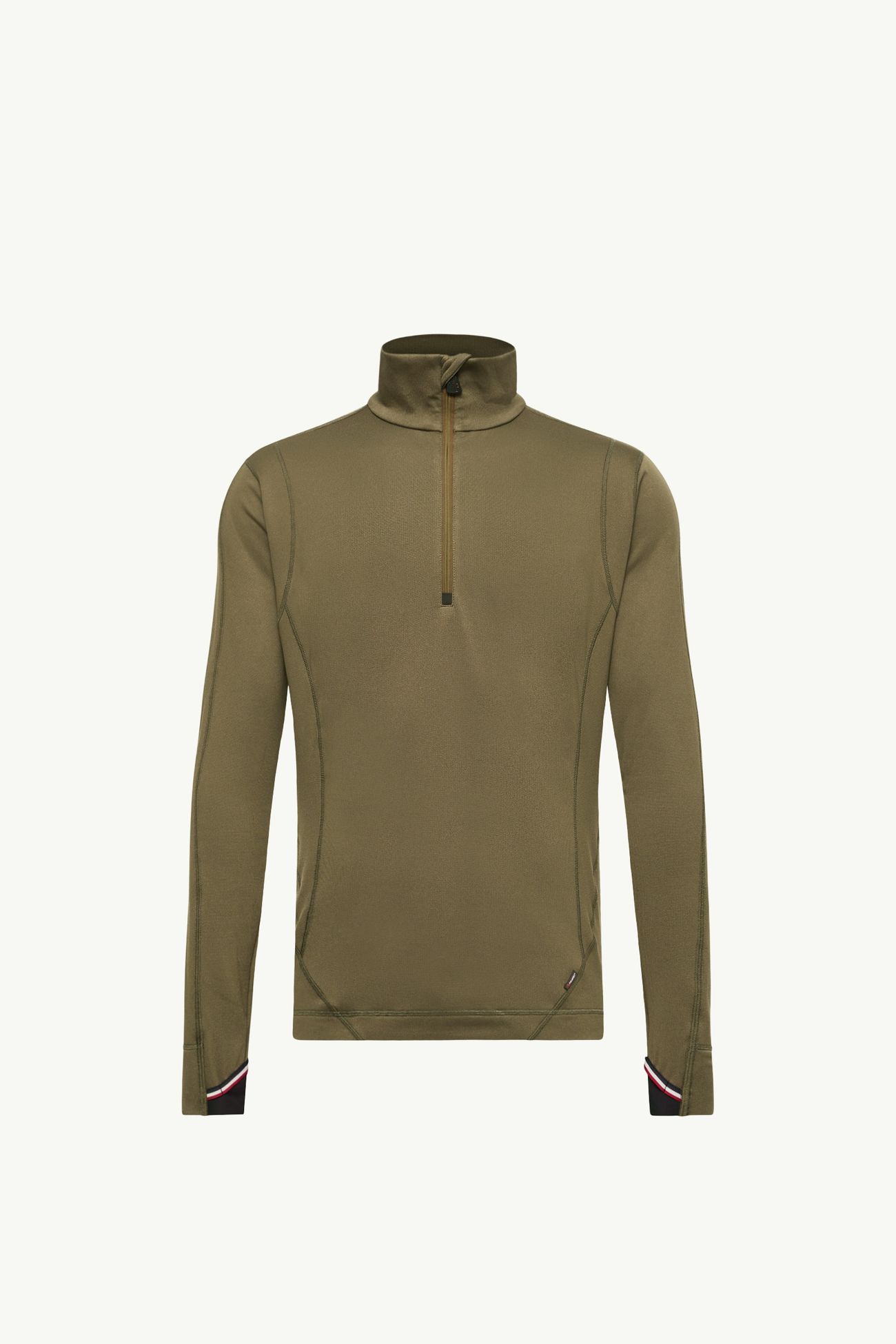 Polartec®半拉鏈衛衣 男士 橄欖綠色 Moncler 2