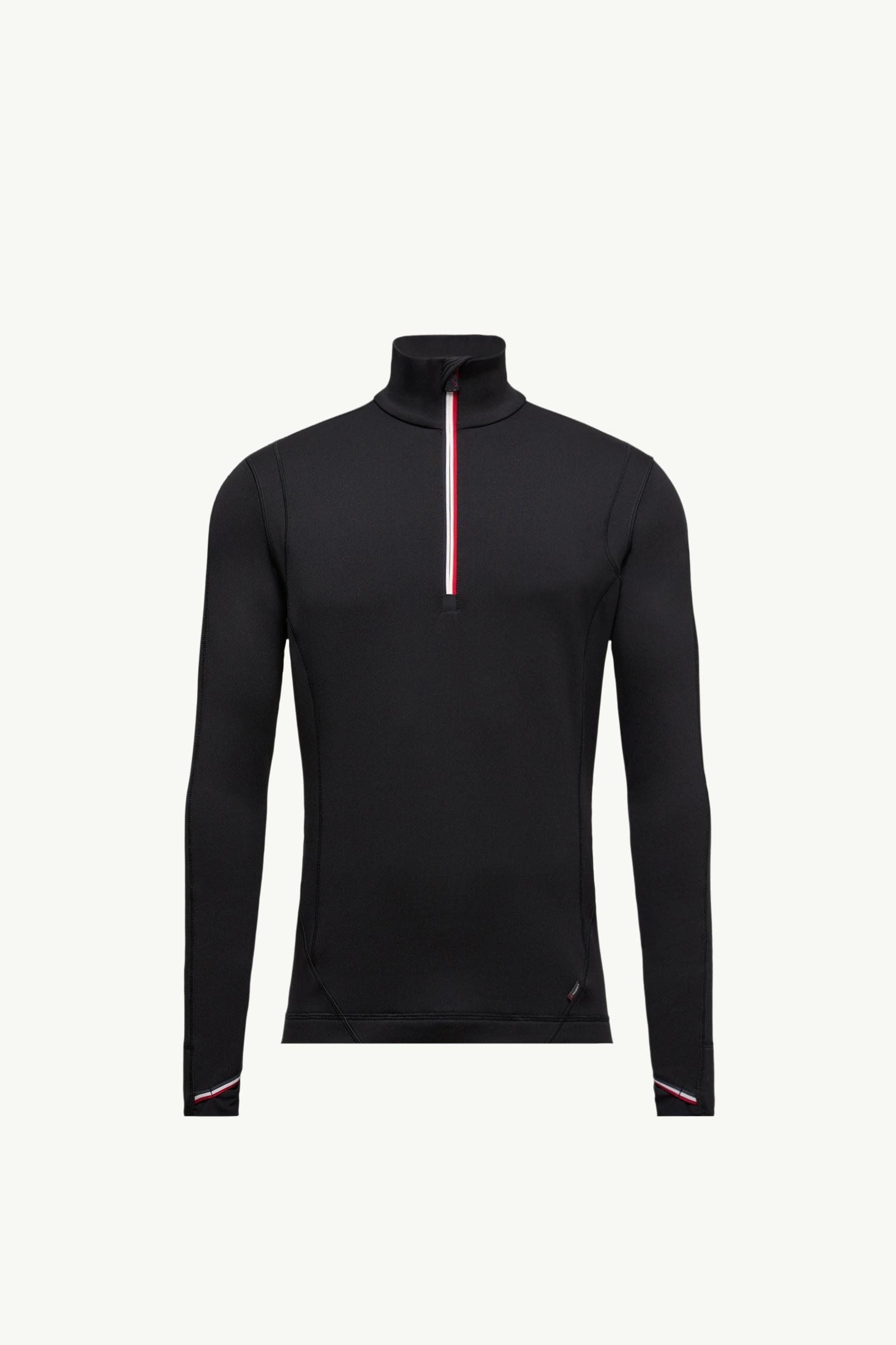 Felpa in Polartec® a Mezza Zip Uomo Nero Moncler, 1 of 0