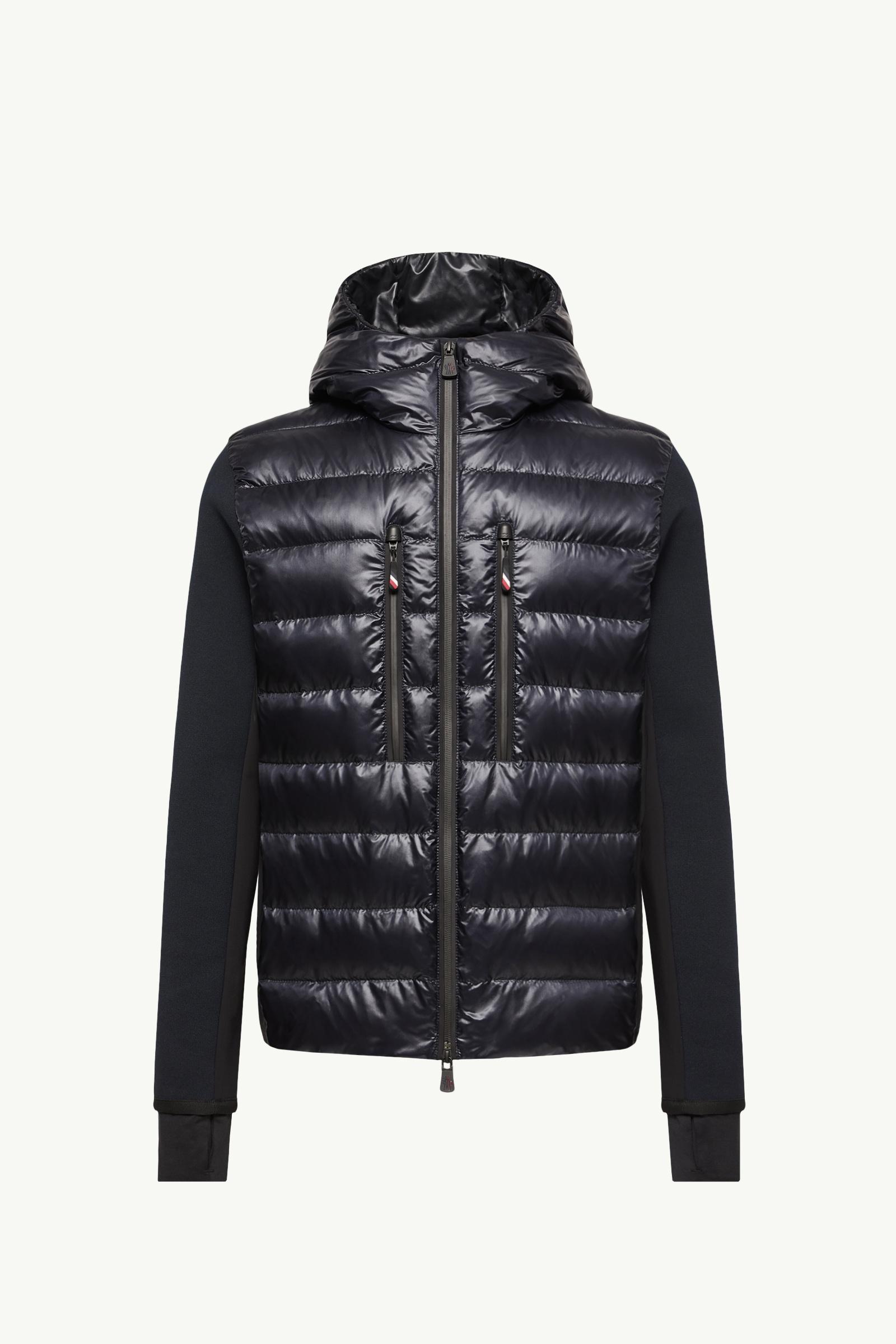 男士加衬拉链连帽卫衣 男士 海军蓝色 Moncler