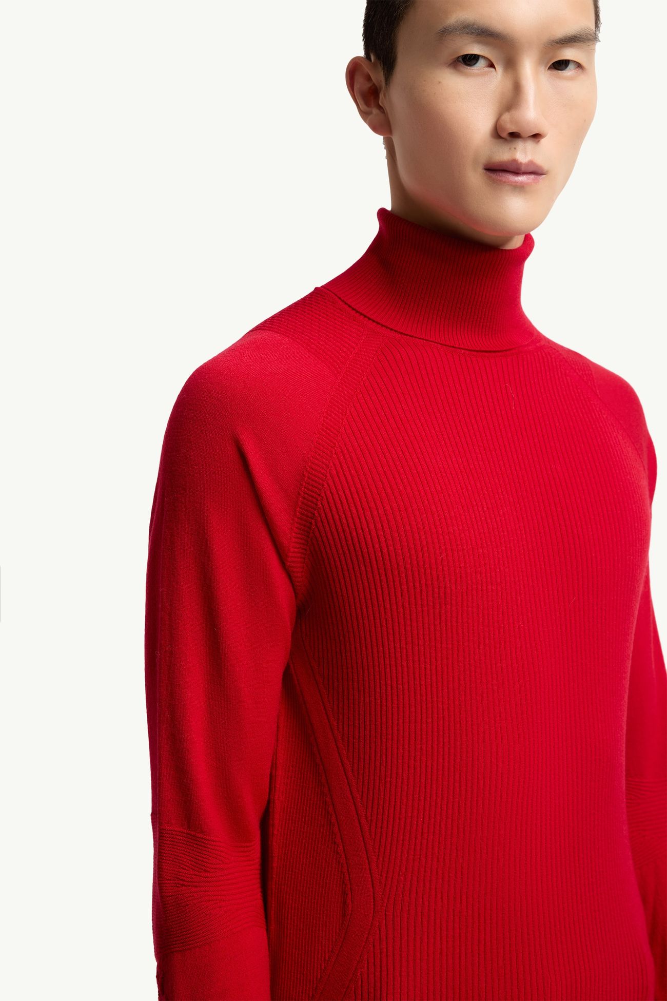 男士羊毛混纺高领毛衣 男士 红色 Moncler 5