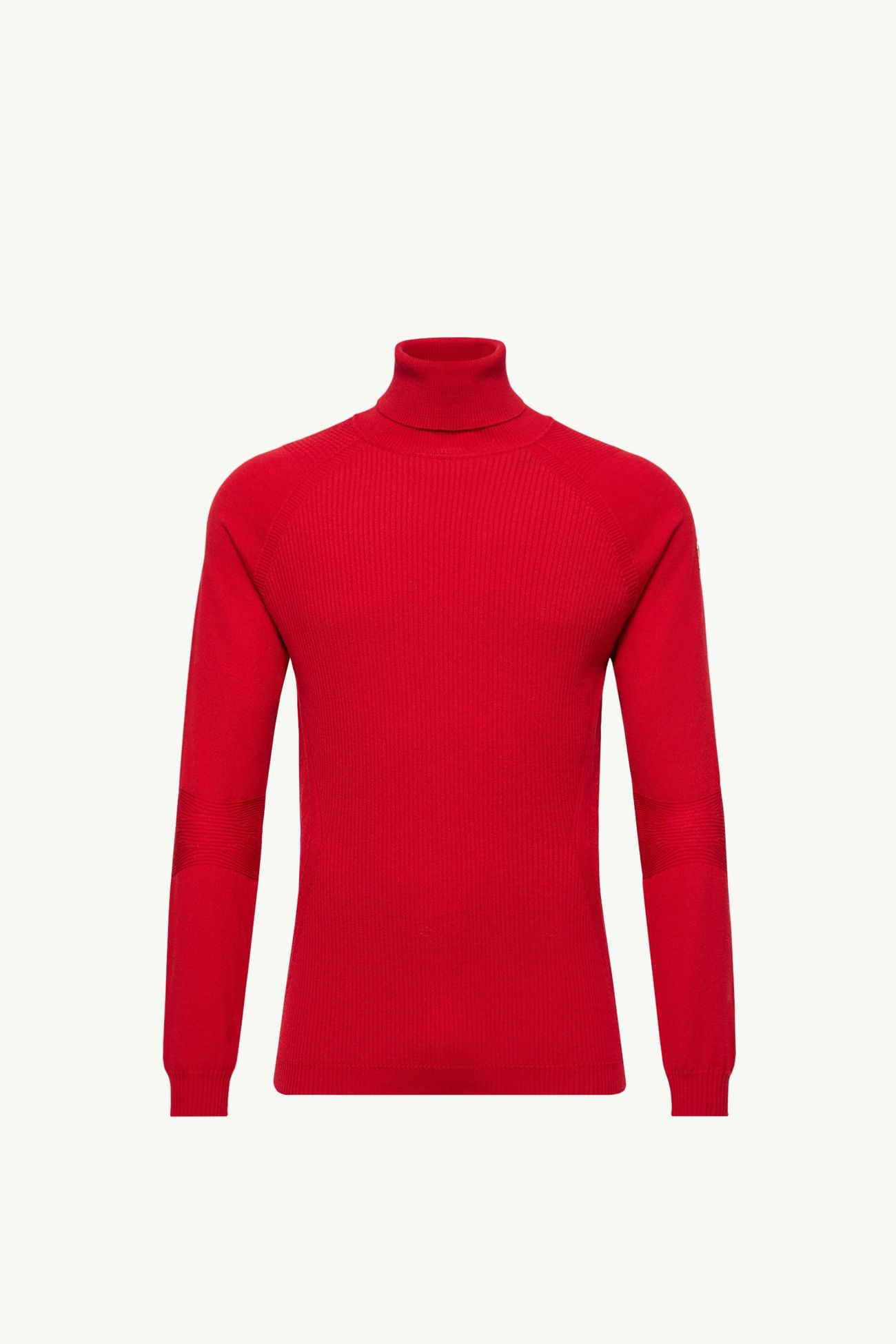 Pull à col roulé en laine mélangée Hommes Rouge Moncler 2