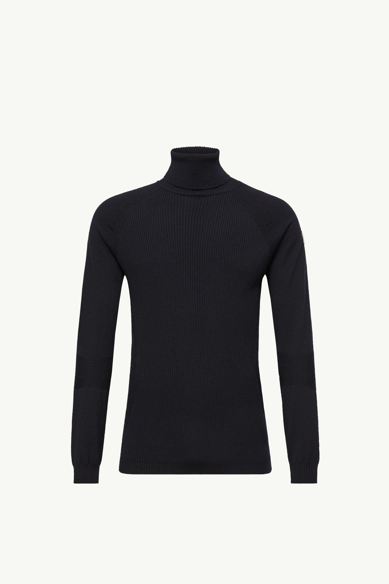 Pull à col roulé en laine mélangée Hommes Bleu foncé Moncler 2