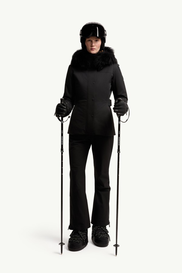 Loira ํจ๋ฉ ํ๋ ์คํค ์ฌํท ์ฌ์ฑ ๋ธ๋ Moncler 0