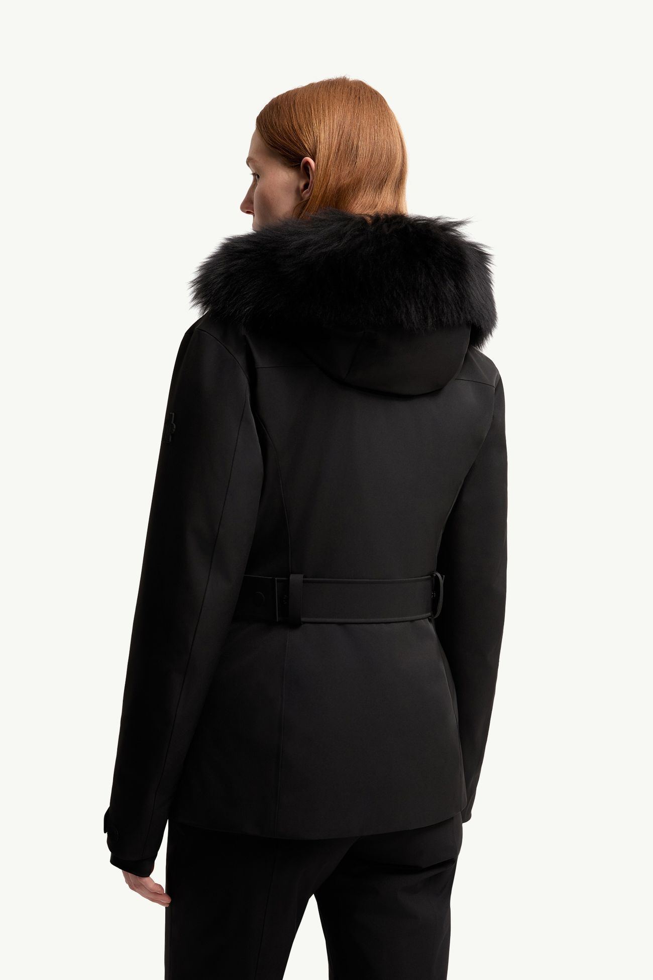 Loira女士加衬连帽夹克外套 女士 黑色 Moncler 4