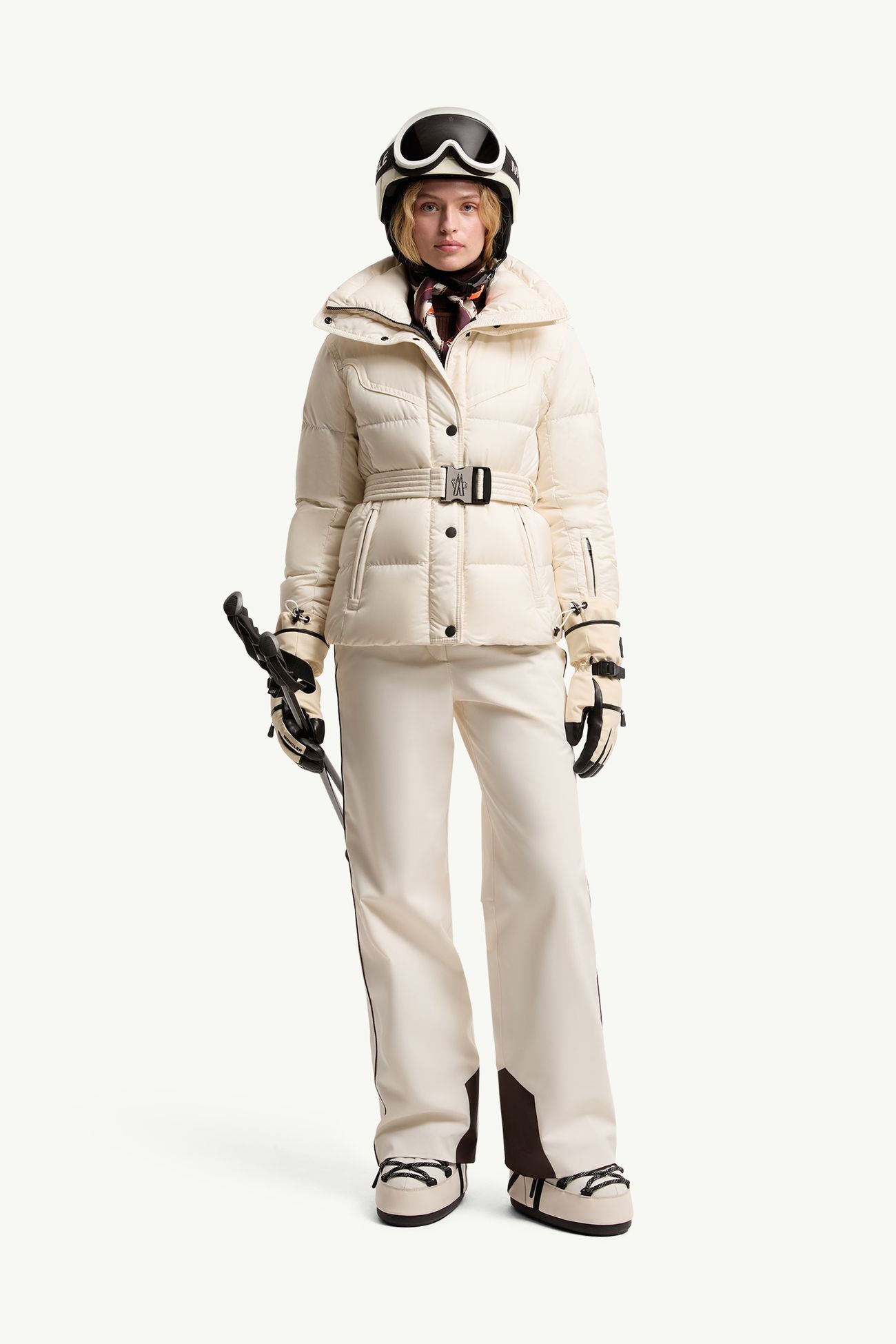 Giacca da Sci Isolante Karshi Donna Bianco Moncler 0