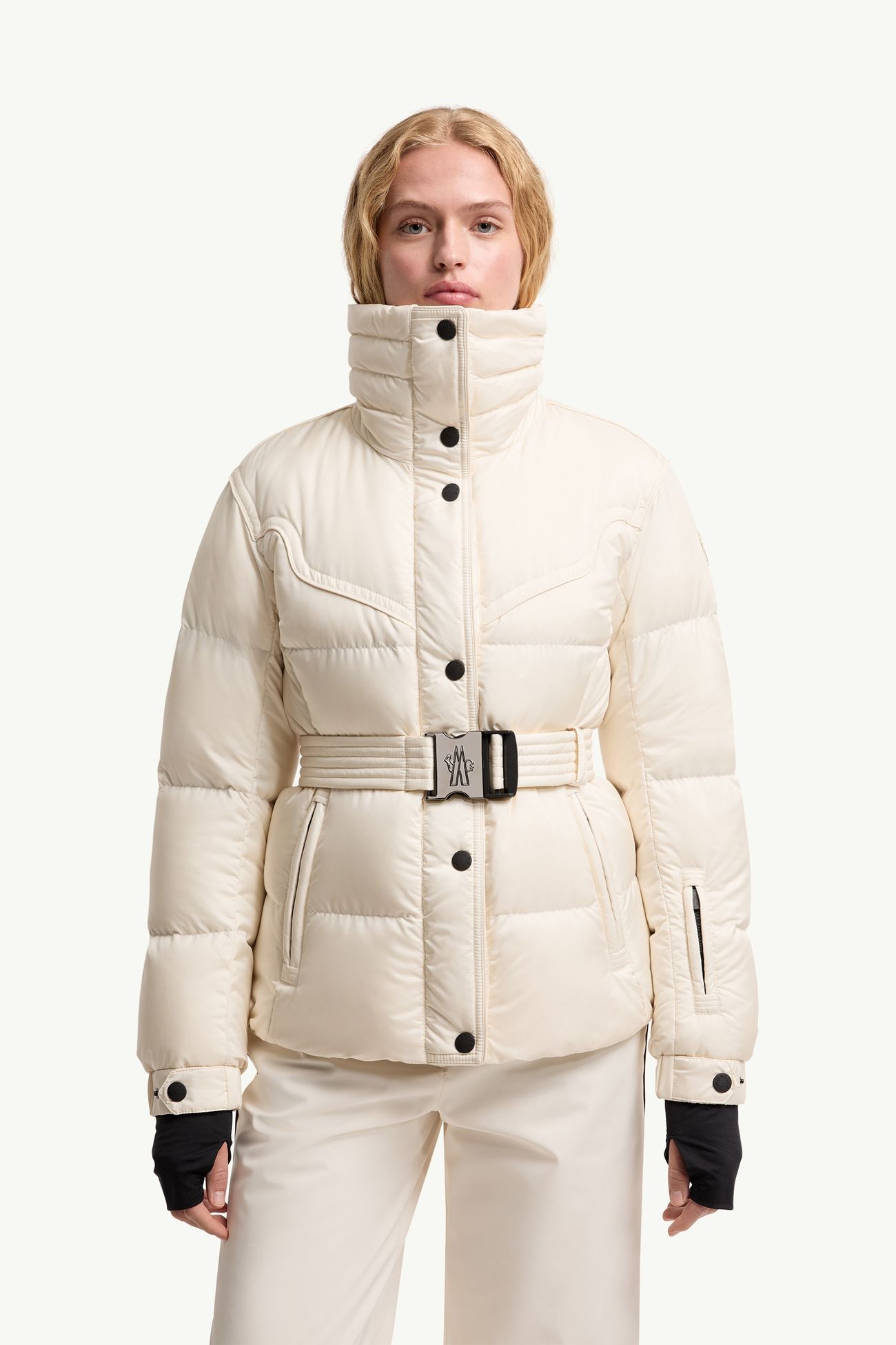 Karshi Insulated Ski Jacket Women White Moncler 3