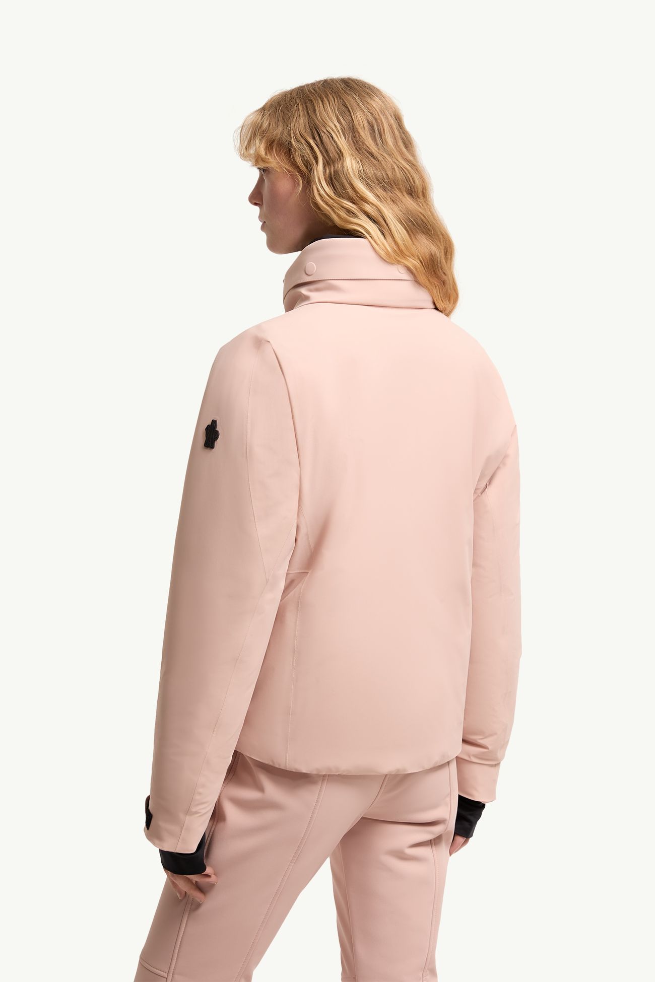 Veste de ski isolante à capuche Danses Femmes Rose Moncler 4