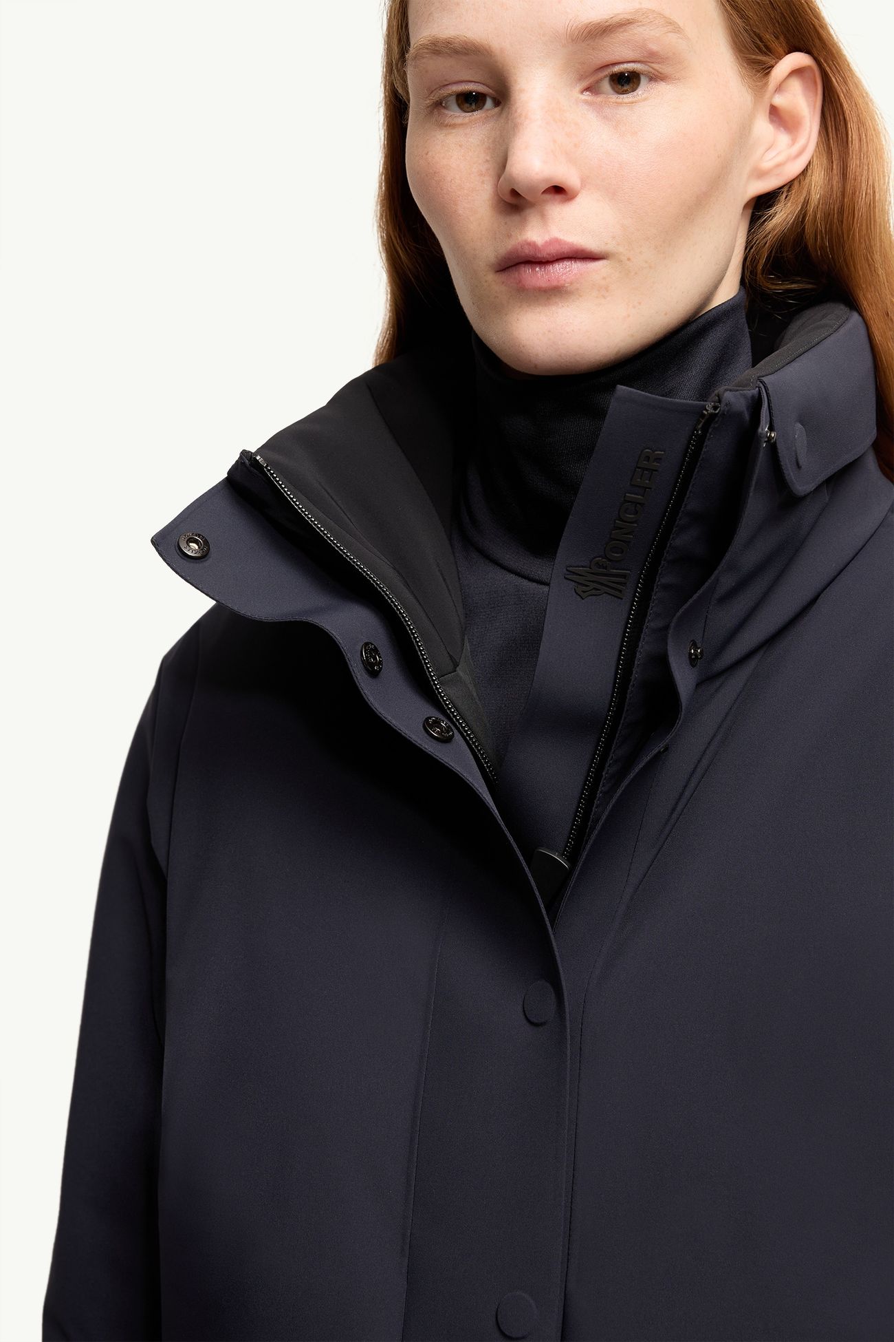 Danses保暖连帽夹克外套 女士 海军蓝色 Moncler 8