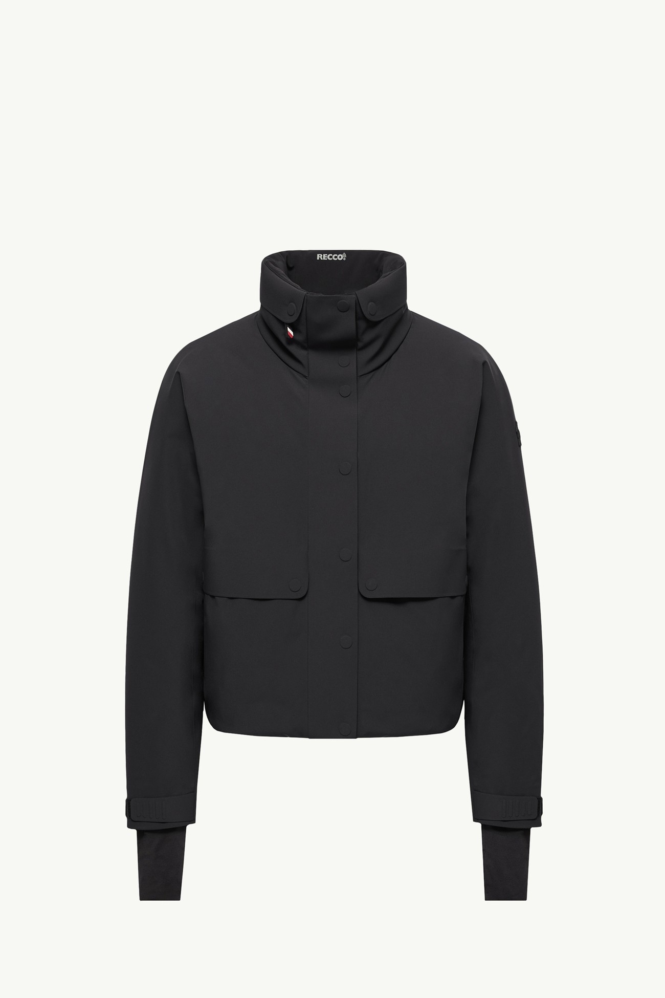 Danses isolierte Skijacke mit Kapuze Damen Schwarz Moncler 2