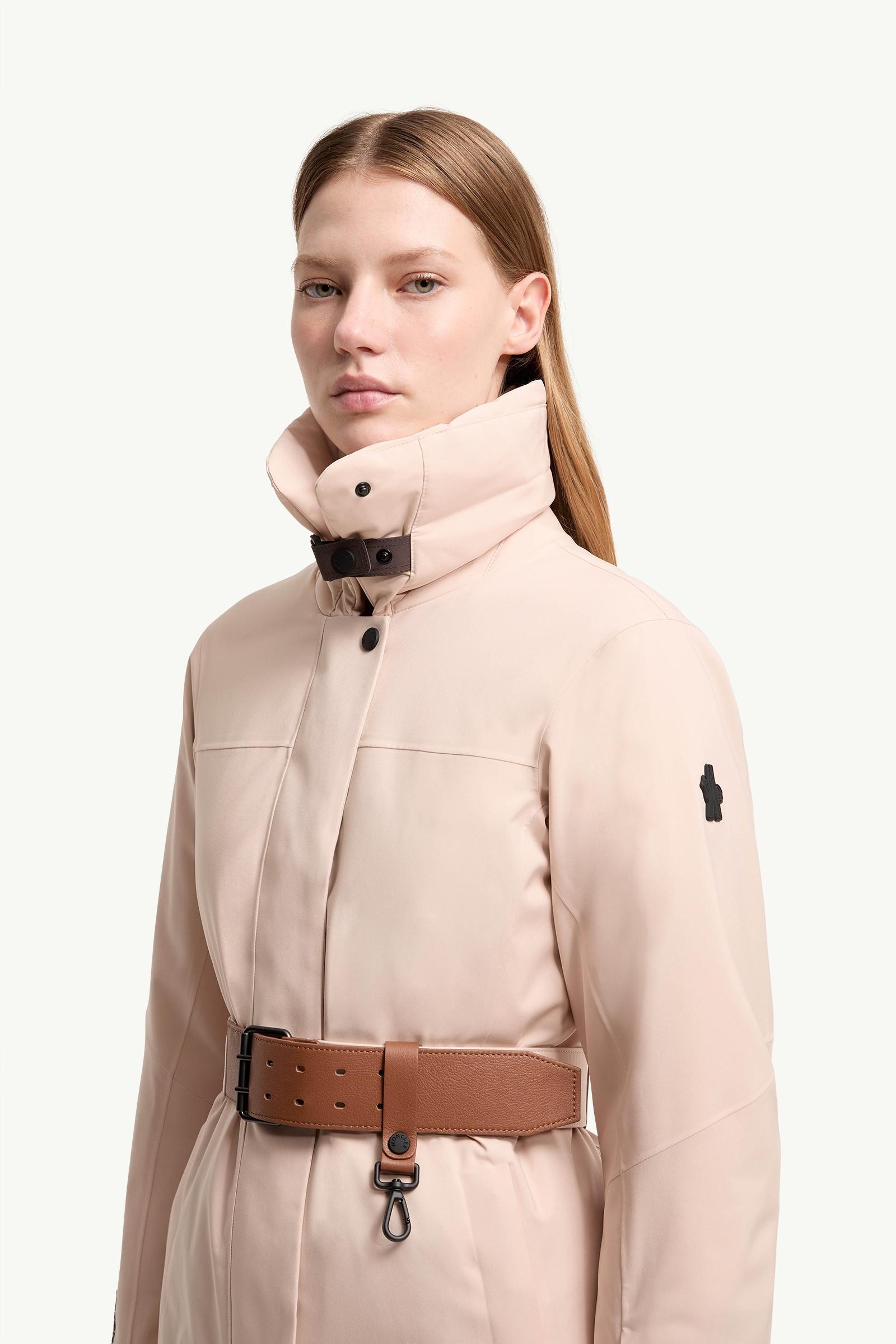 Pink Vizelles Shearling-Trimmed Ski Jacket - Ski Jackets for Women