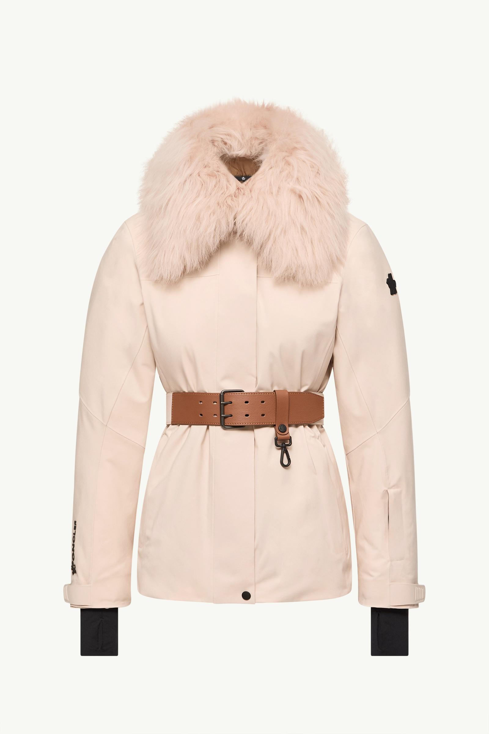 Vizelles Shearling-Trimmed Ski Jacket Women Pink Moncler, 1 of 0