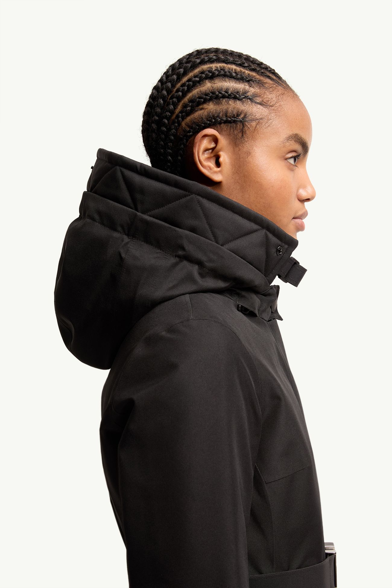 Giacca da sci Laplance in GORE-TEX® con cappuccio e orlo in shearling Donna Nero Moncler 6