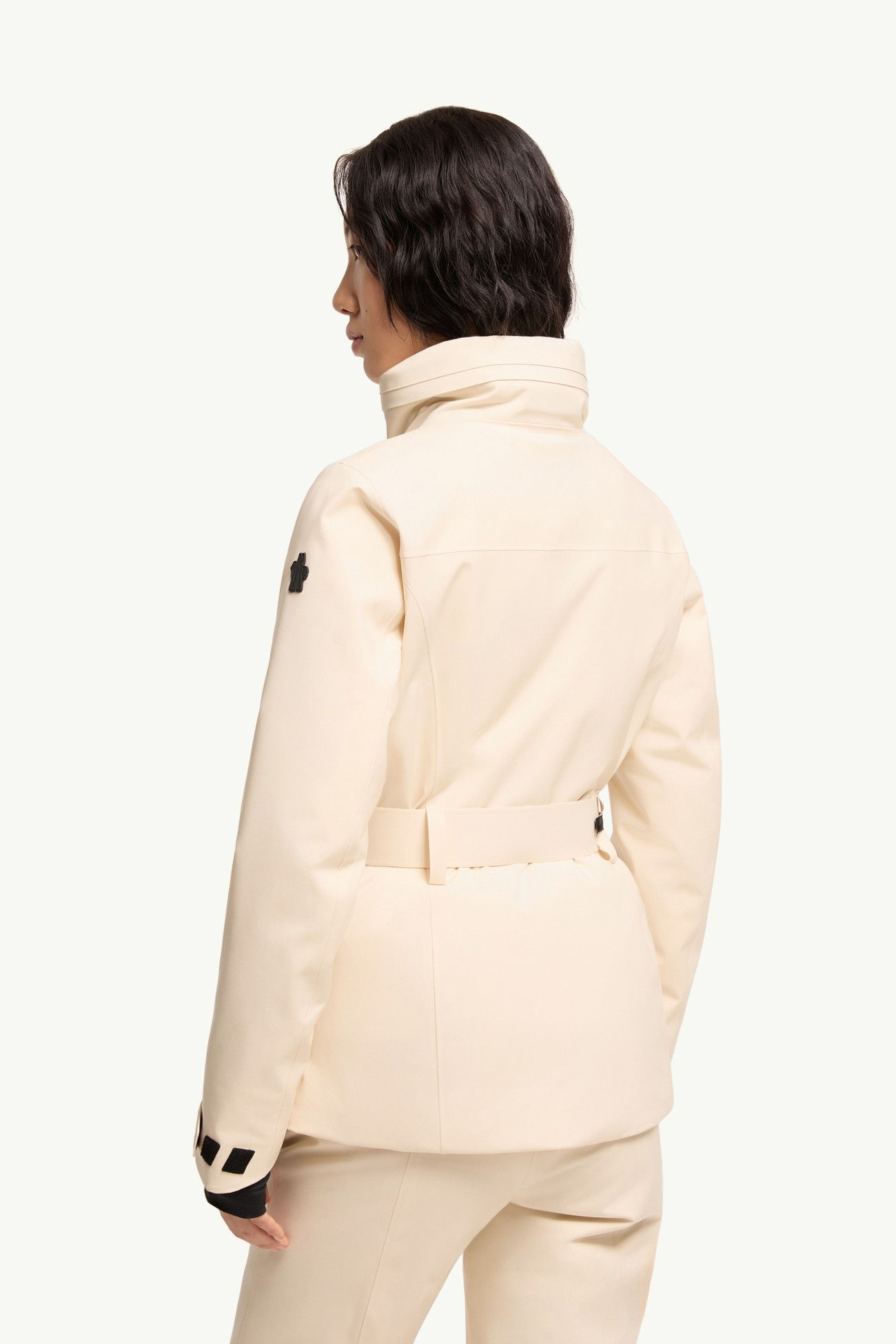 Hainets Insulated Ski Jacket Women White Ivory Moncler 4