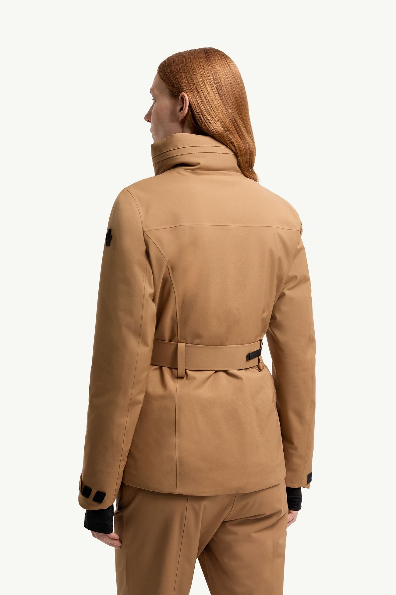 Hainets女士保暖夹克外套 女士 驼米色 Moncler 4