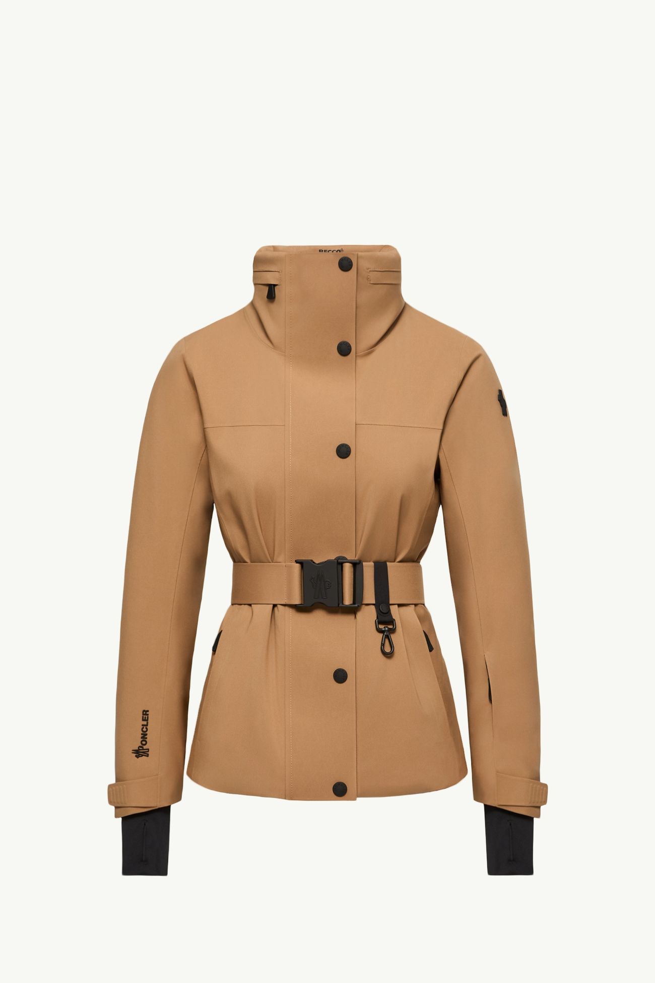 Veste de ski isolante Hainets Femmes Beige Chameau Moncler 2