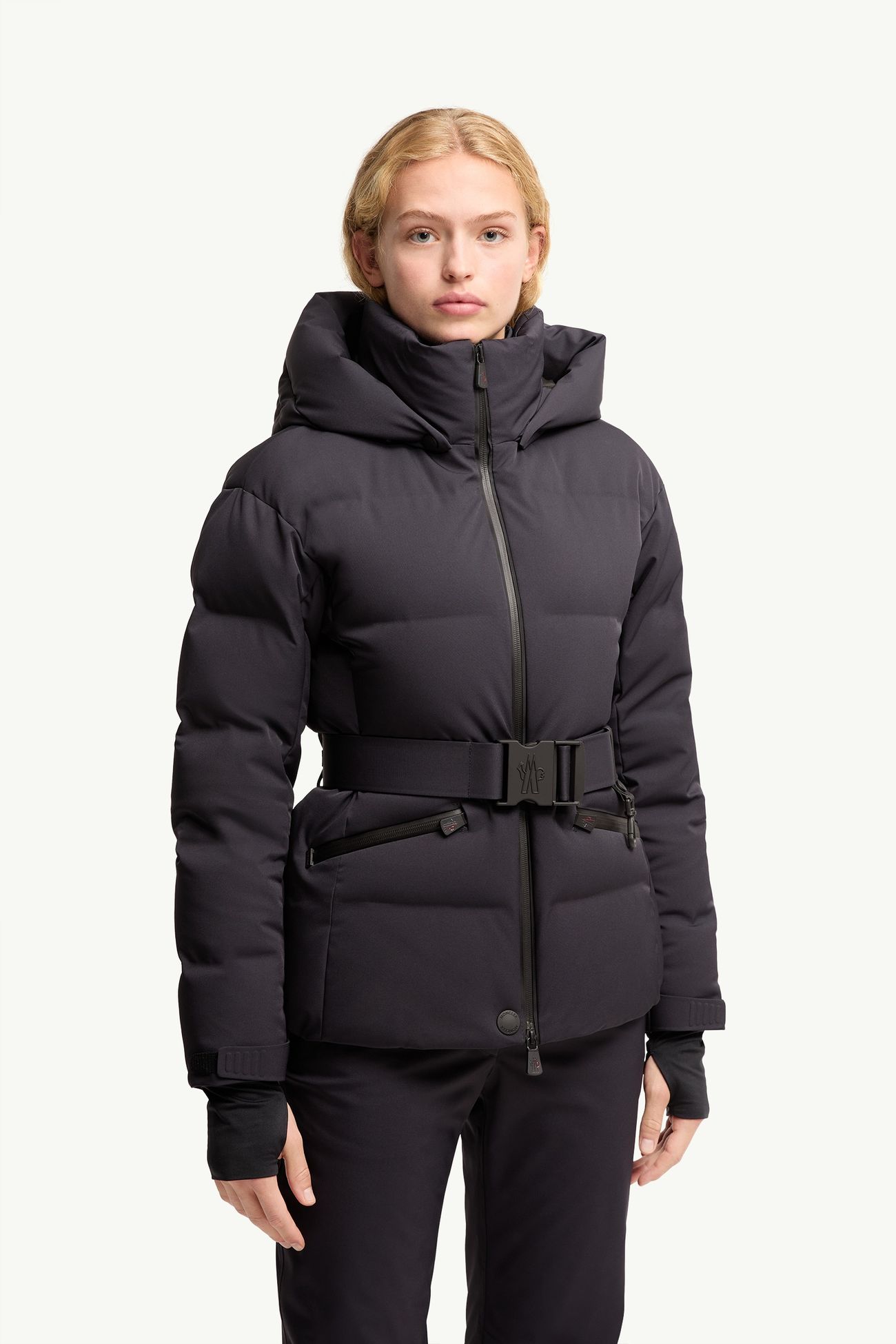 Tolima女士连帽保暖夹克外套 女士 海军蓝色 Moncler 3