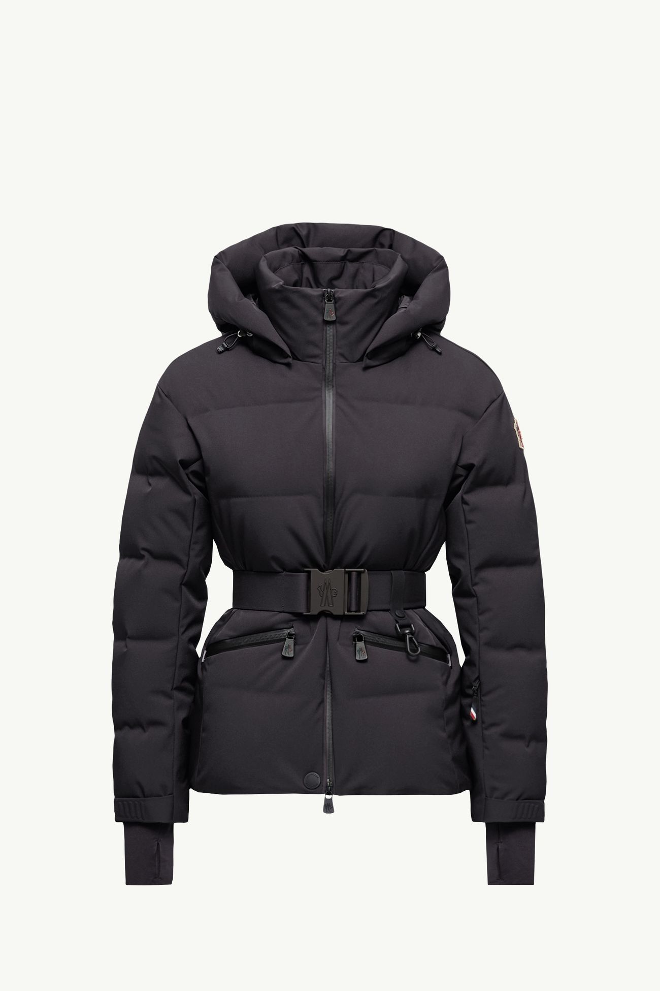 Tolima 후드 단열 스키 재킷 여성 네이비 블루 Moncler 2