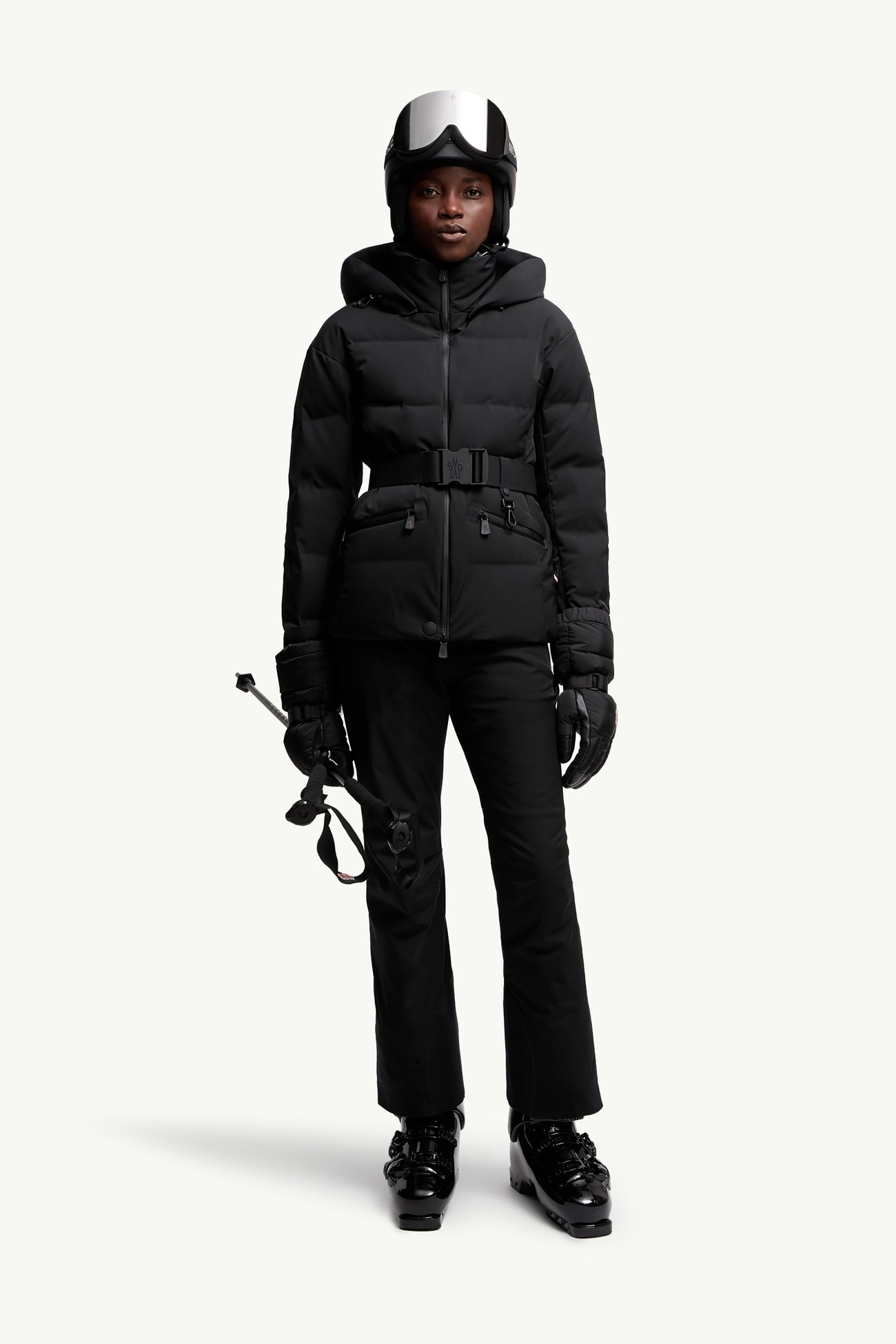 Tolima連帽保暖滑雪外套 女士 黑色 Moncler 0