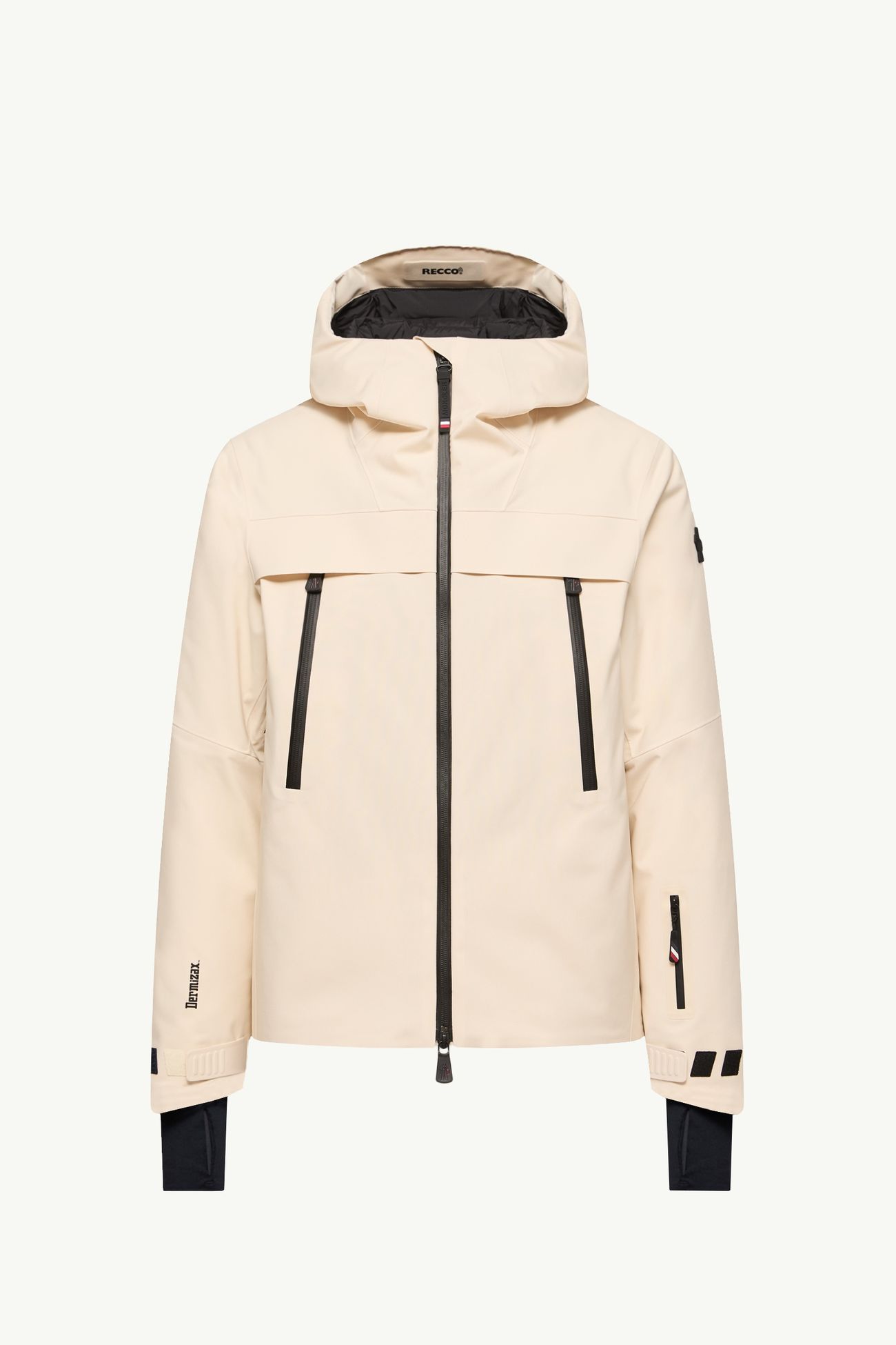 Giacca da sci Chanavey con cappuccio Donna Bianco Avorio Moncler 2