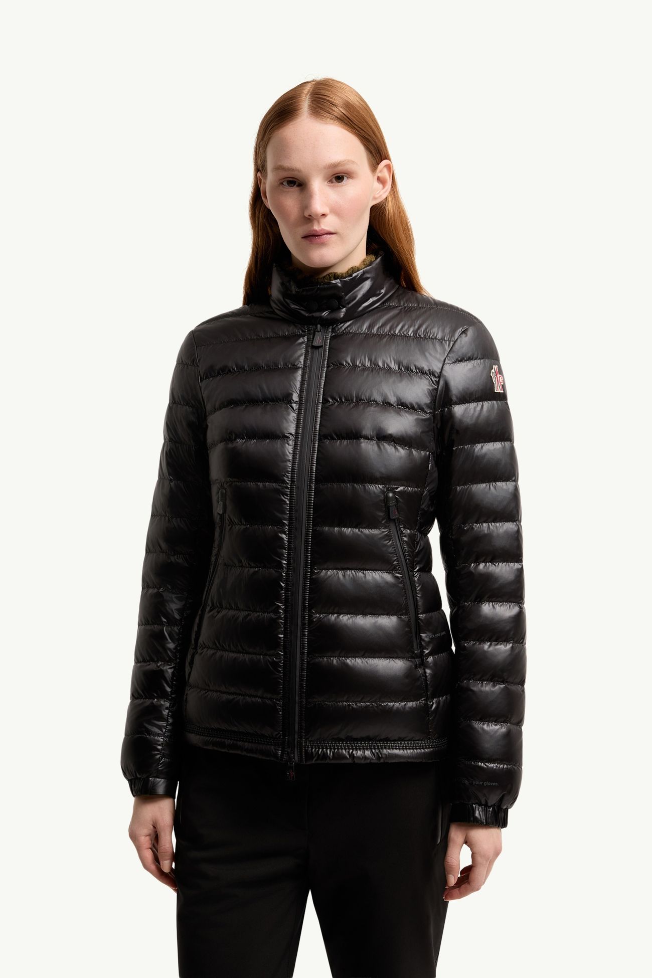 Walibi Packable Short Down Jacket Women Black Moncler 3