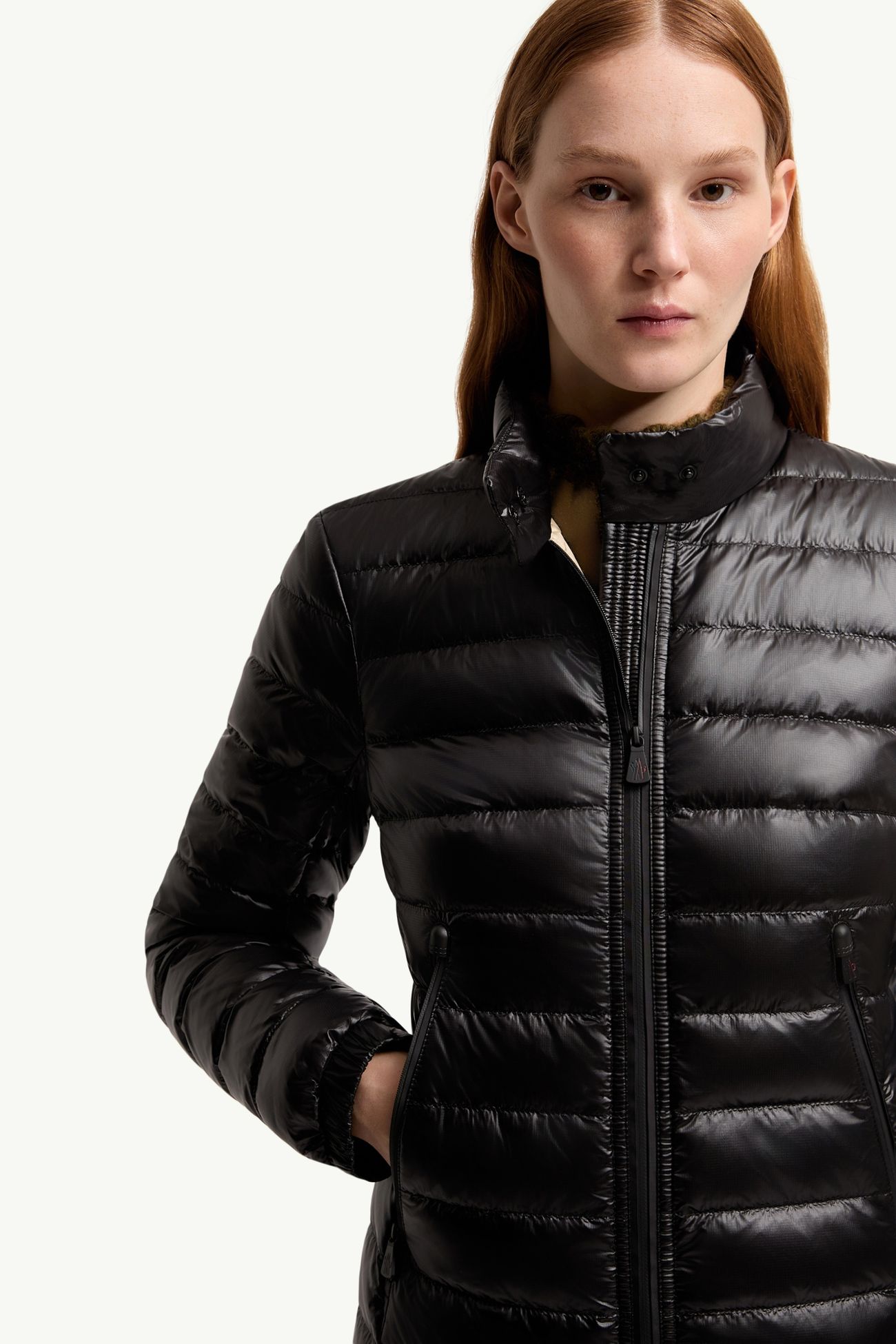 Piumino corto Walibi ripiegabile Donna Nero Moncler 7