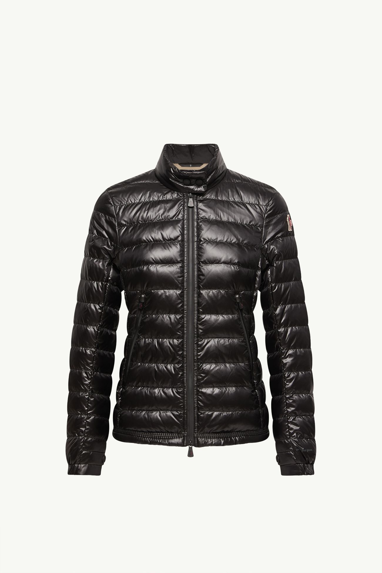 Piumino corto Walibi ripiegabile Donna Nero Moncler 2