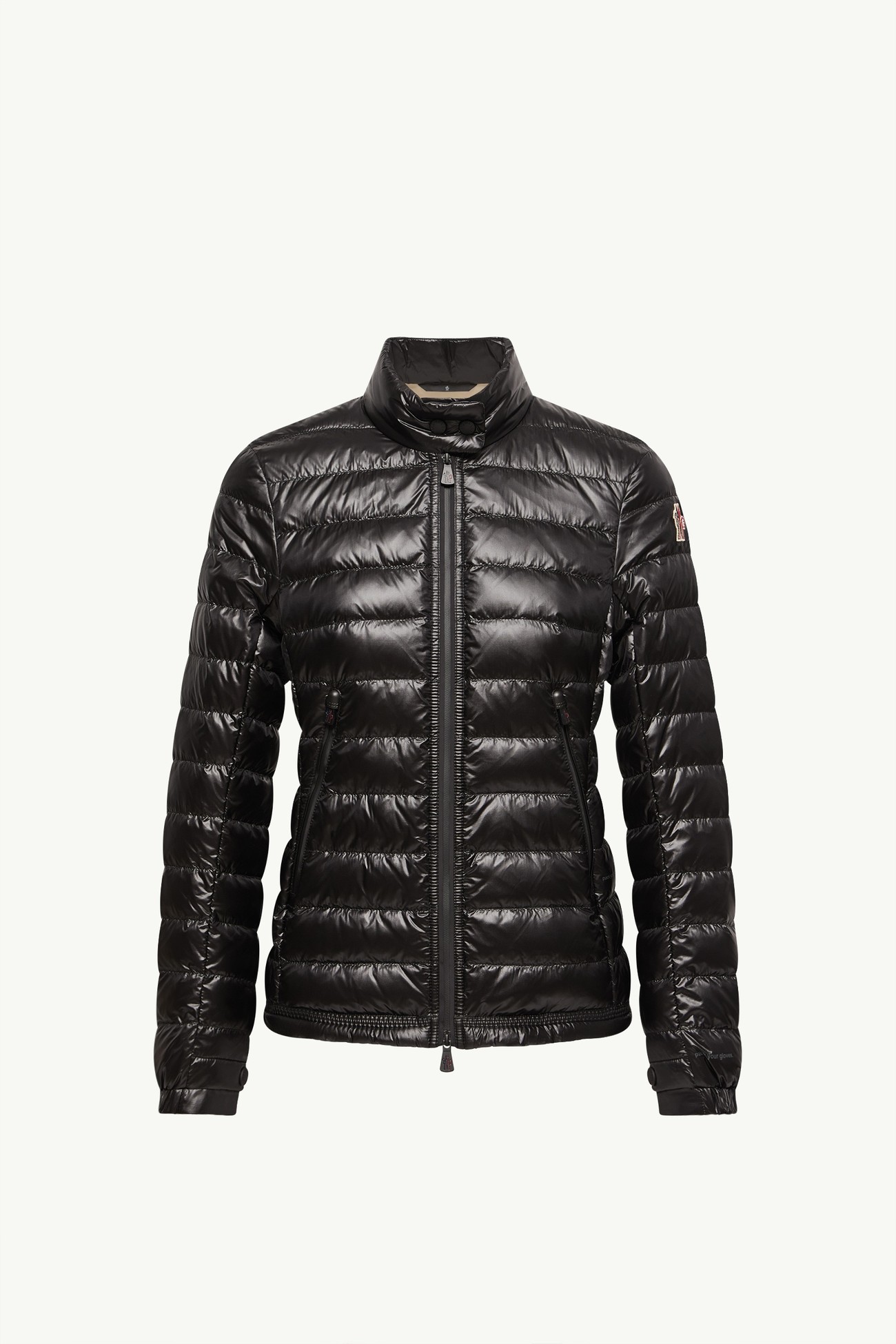 Piumino corto Walibi ripiegabile Donna Nero Moncler 2