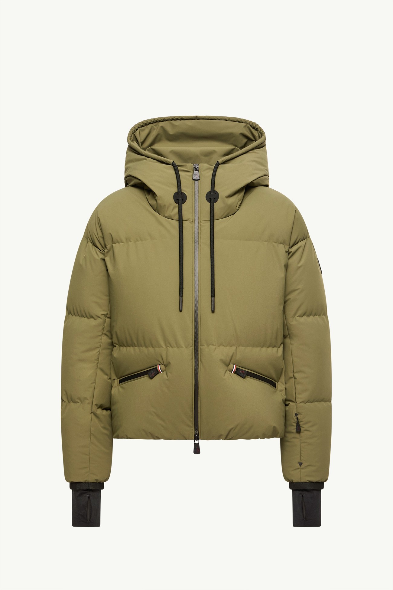 Veste de ski isolante à capuche Allesaz Femmes Vert Olive Moncler 2