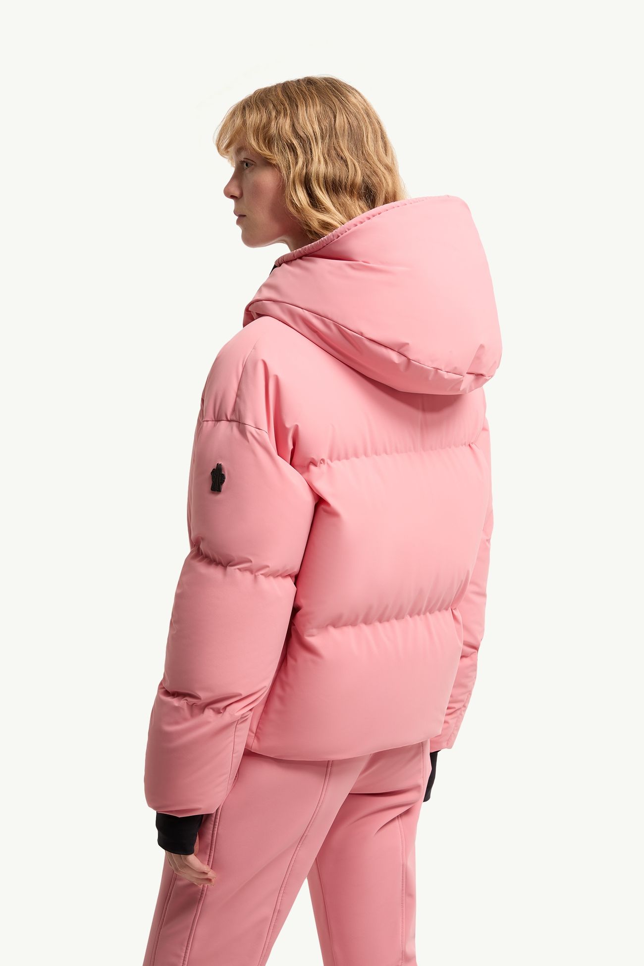 Veste de ski isolante à capuche Allesaz Femmes Rose Moncler 4