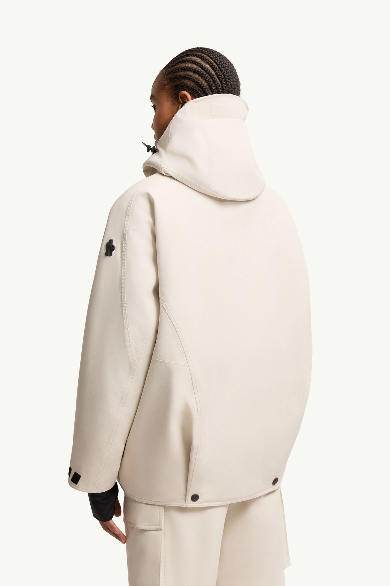 Giacca da sci isolante in GORE-TEX® laminato con cappuccio Bwindis Donna Bianco Avorio Moncler 4