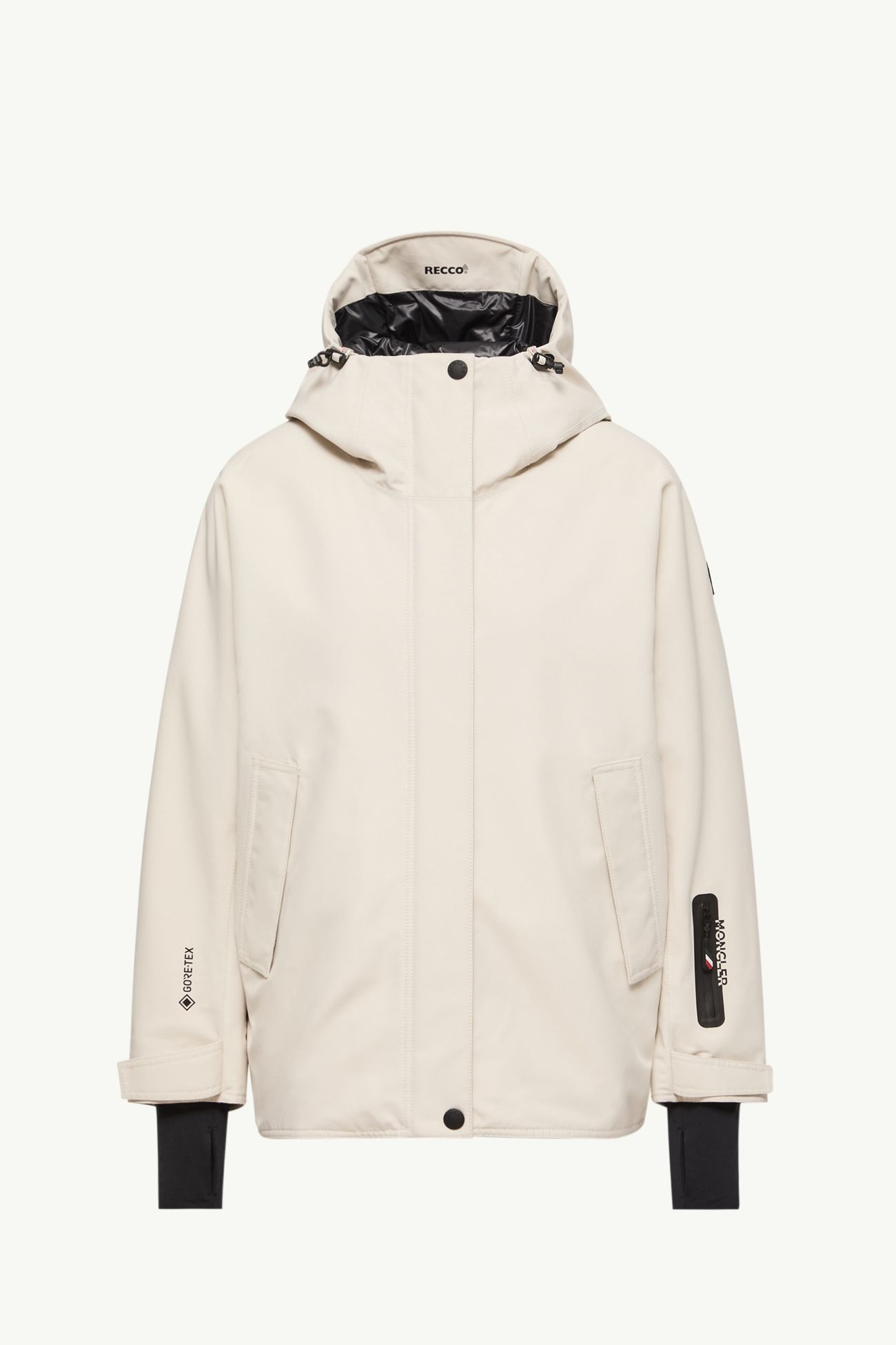 Bwindis連帽GORE-TEX®層壓保暖滑雪外套 女士 象牙白色 Moncler 2