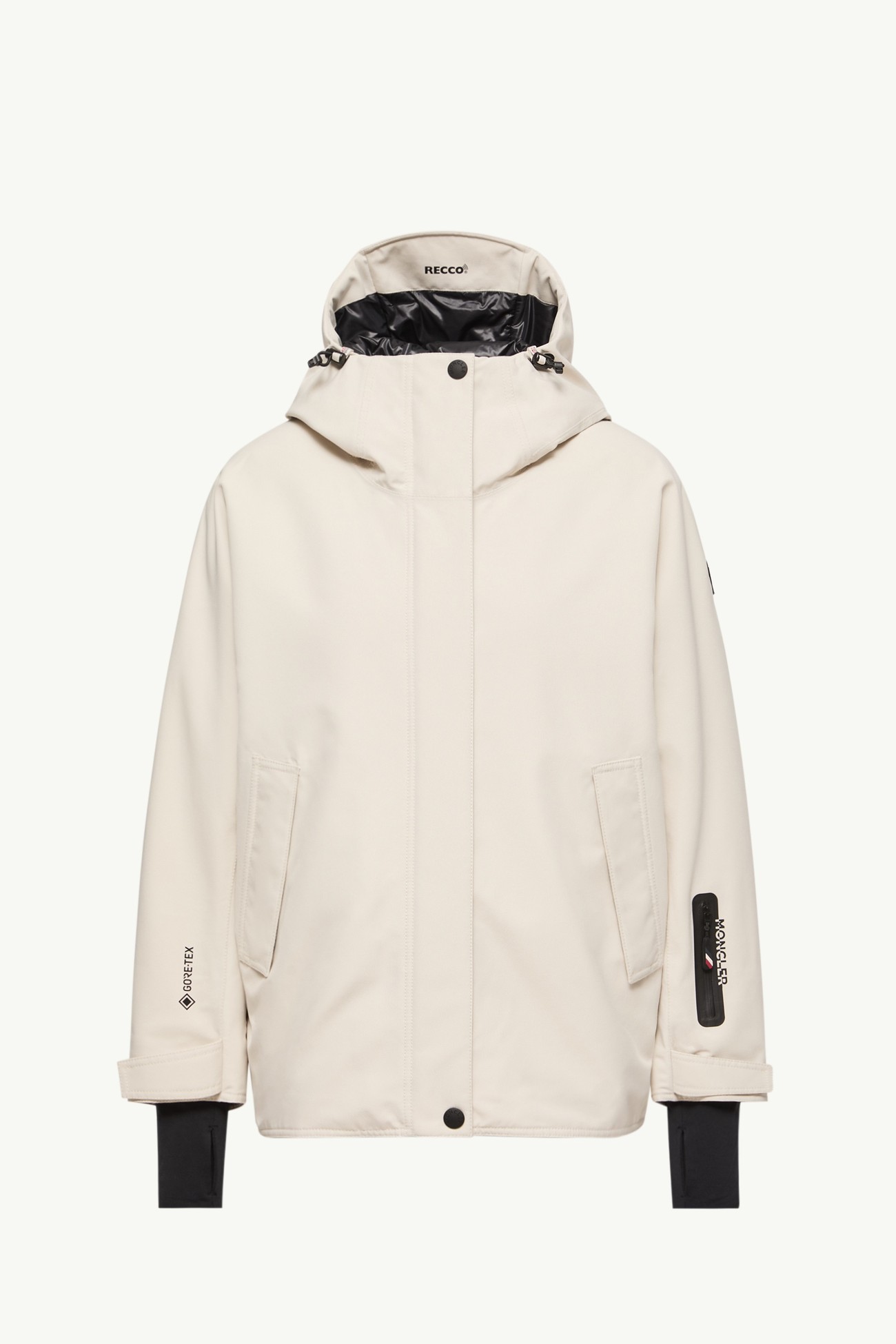 Bwindis連帽GORE-TEX®層壓保暖滑雪外套 女士 象牙白色 Moncler 2