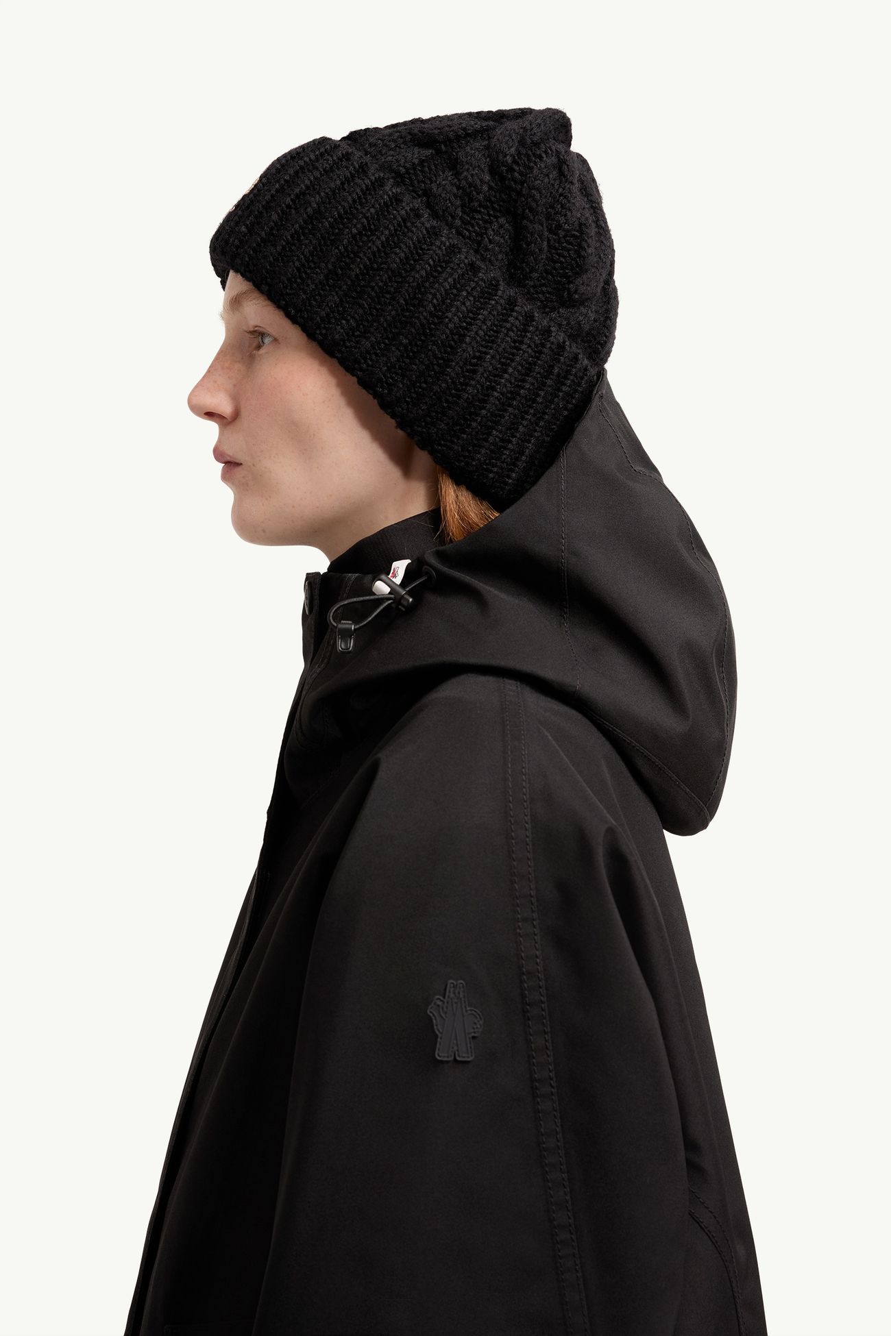 Bwindis女士连帽保暖夹克外套 女士 黑色 Moncler 1