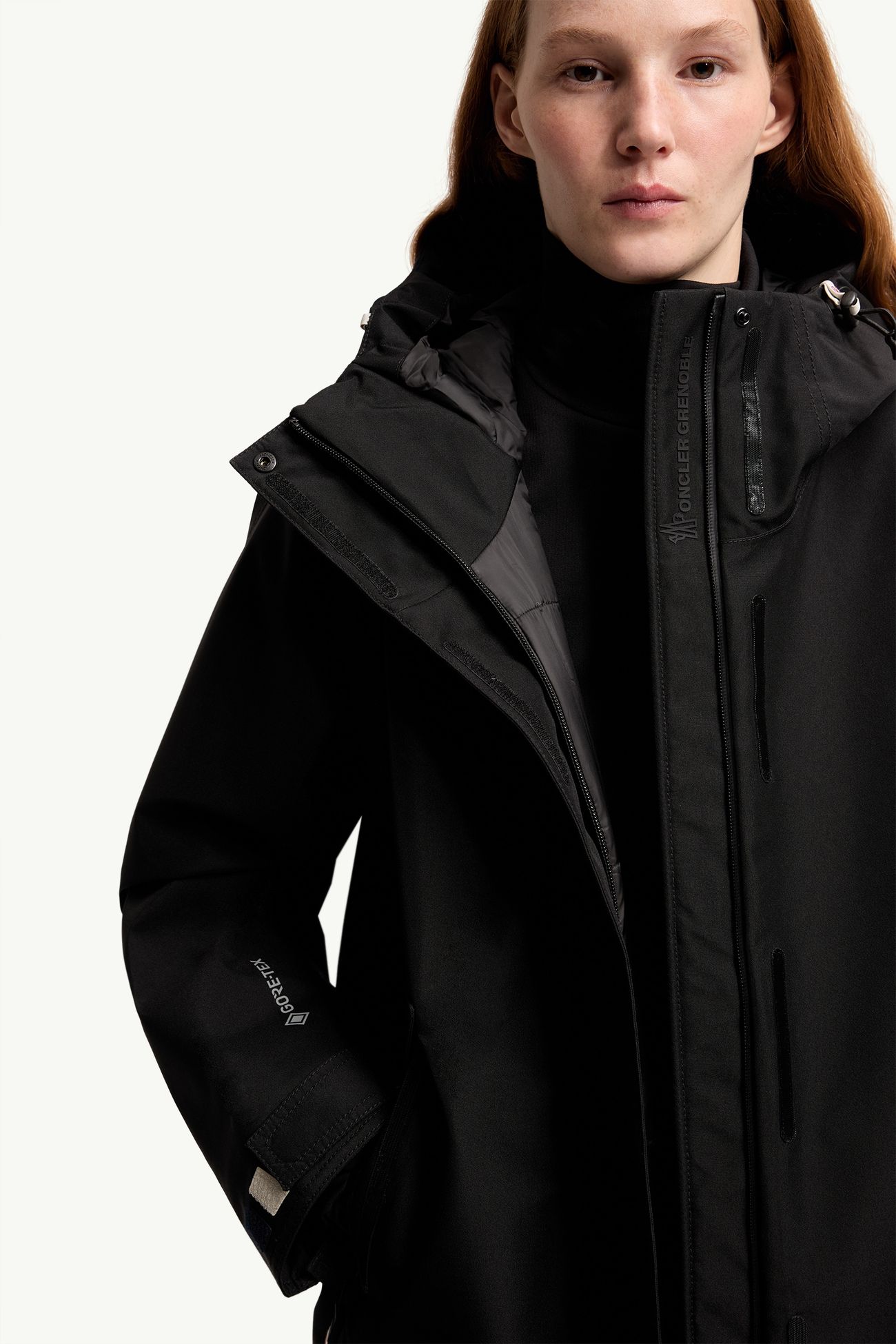 Bwindis女士连帽保暖夹克外套 女士 黑色 Moncler 6