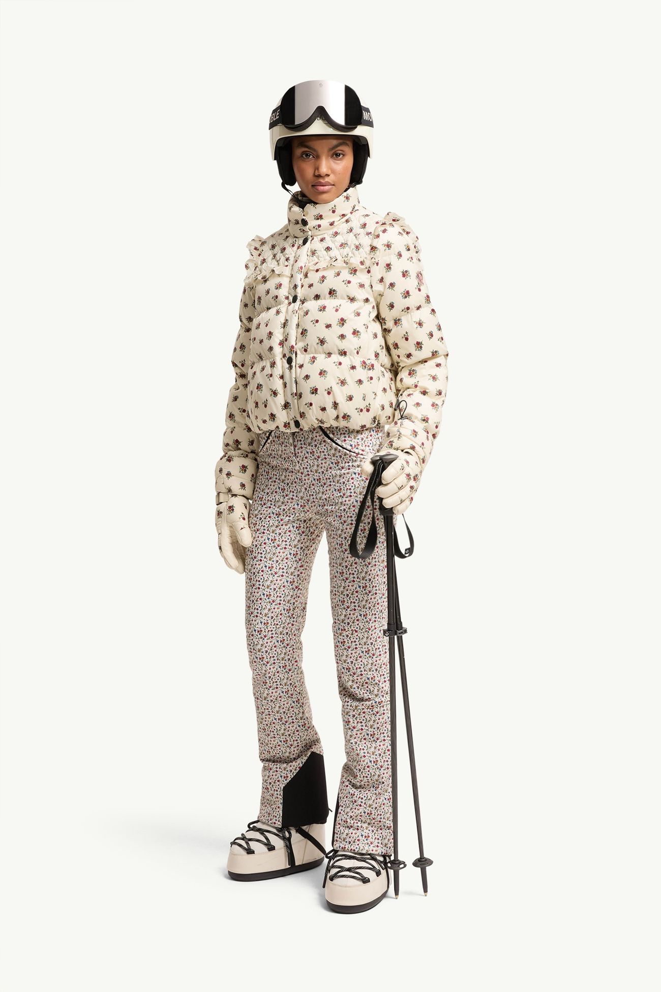Larosiere女士夹克外套 女士 象牙白 Moncler 0