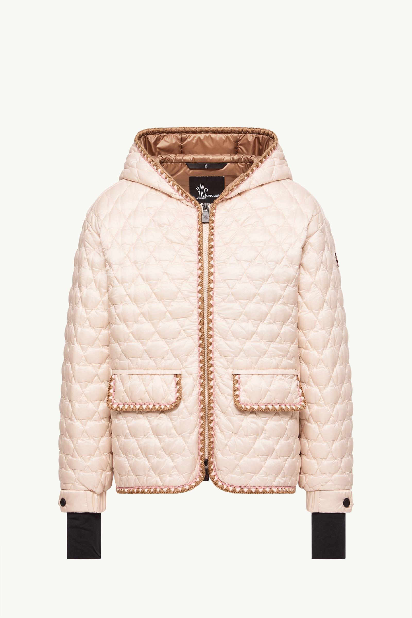 Valfassa山形絎縫連帽短身羽絨外套 女士 淺粉紅色 Moncler, 1 of 0