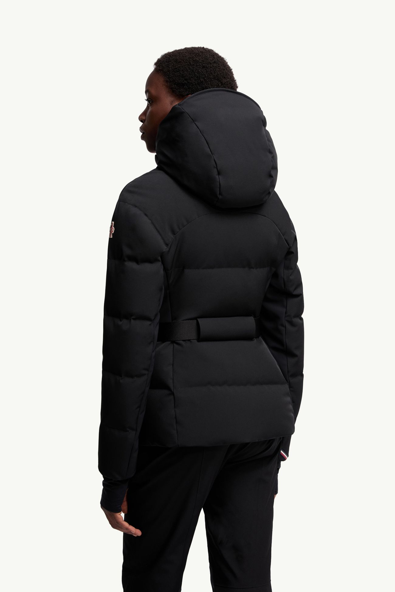 Guyane連帽保暖滑雪外套 女士 黑色 Moncler 4