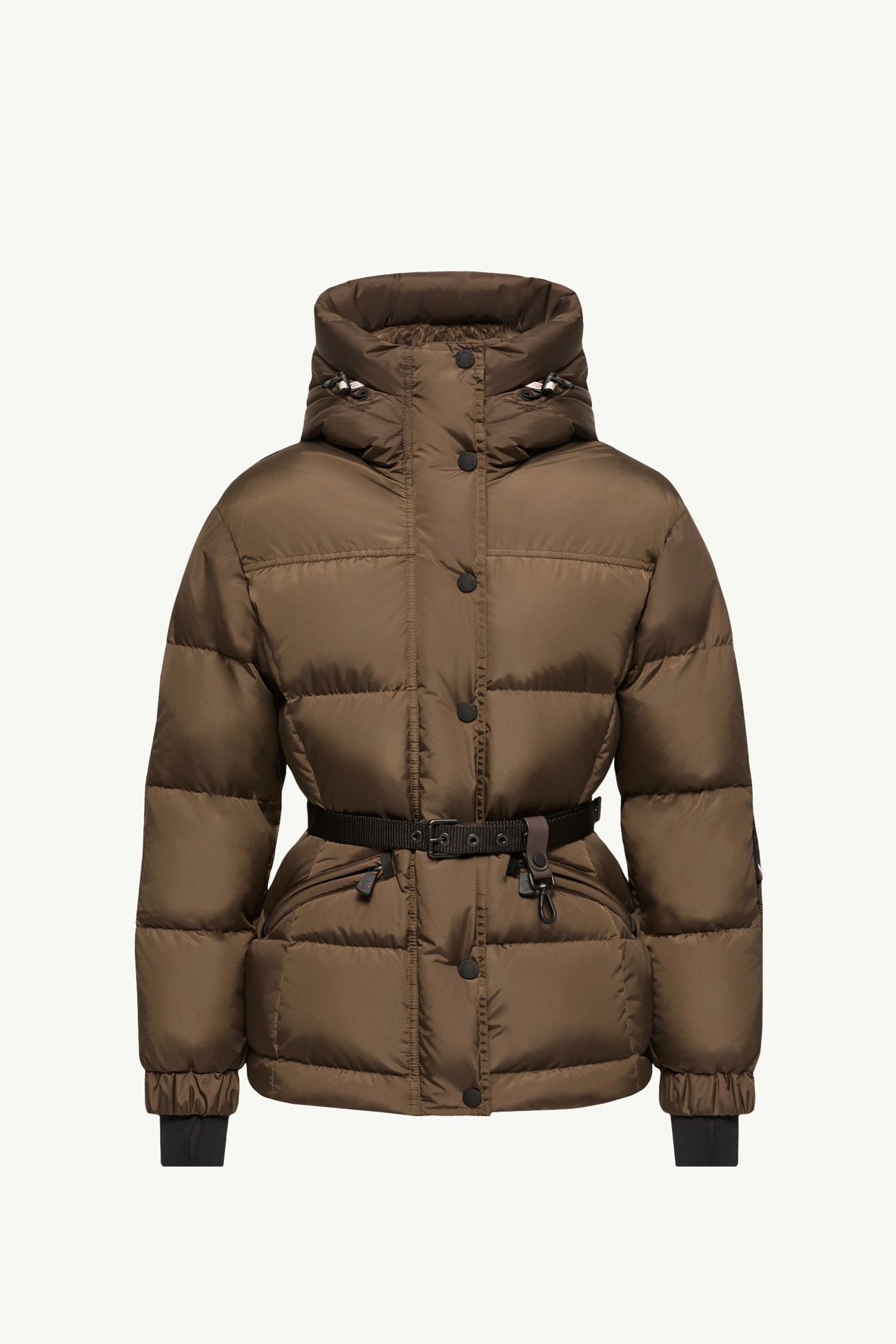 Salastrains保暖連帽滑雪外套 女士 啡色 Moncler 2