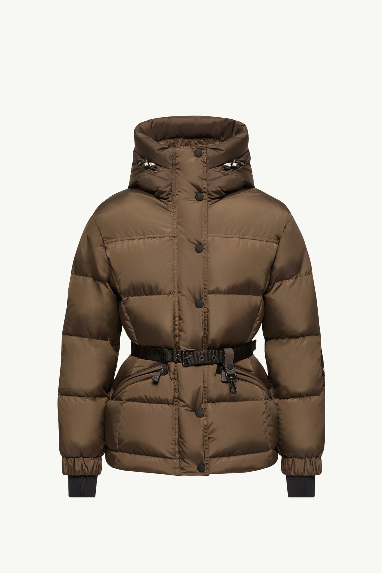 Veste de ski à capuche Salastrains isolante Femmes Marron Moncler 2
